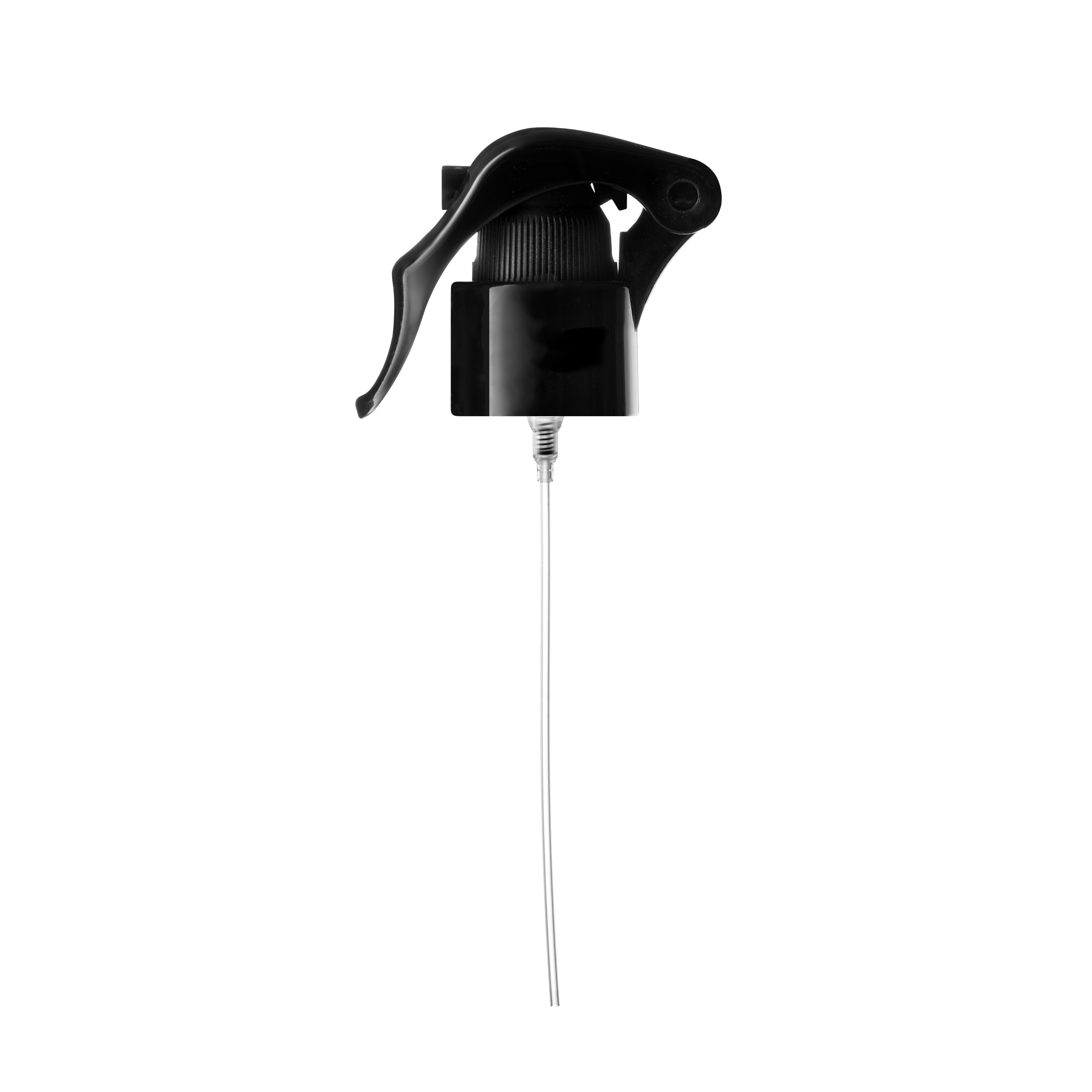 Trigger sprayer Jazz, 24/410, PP, black, glossy finish, dose 0.29ml, twist-lock (Willow 100) Trigger sprayer Jazz, 24/410, PP, black, glossy finish, dose 0.29ml, twist-lock (Willow 100)