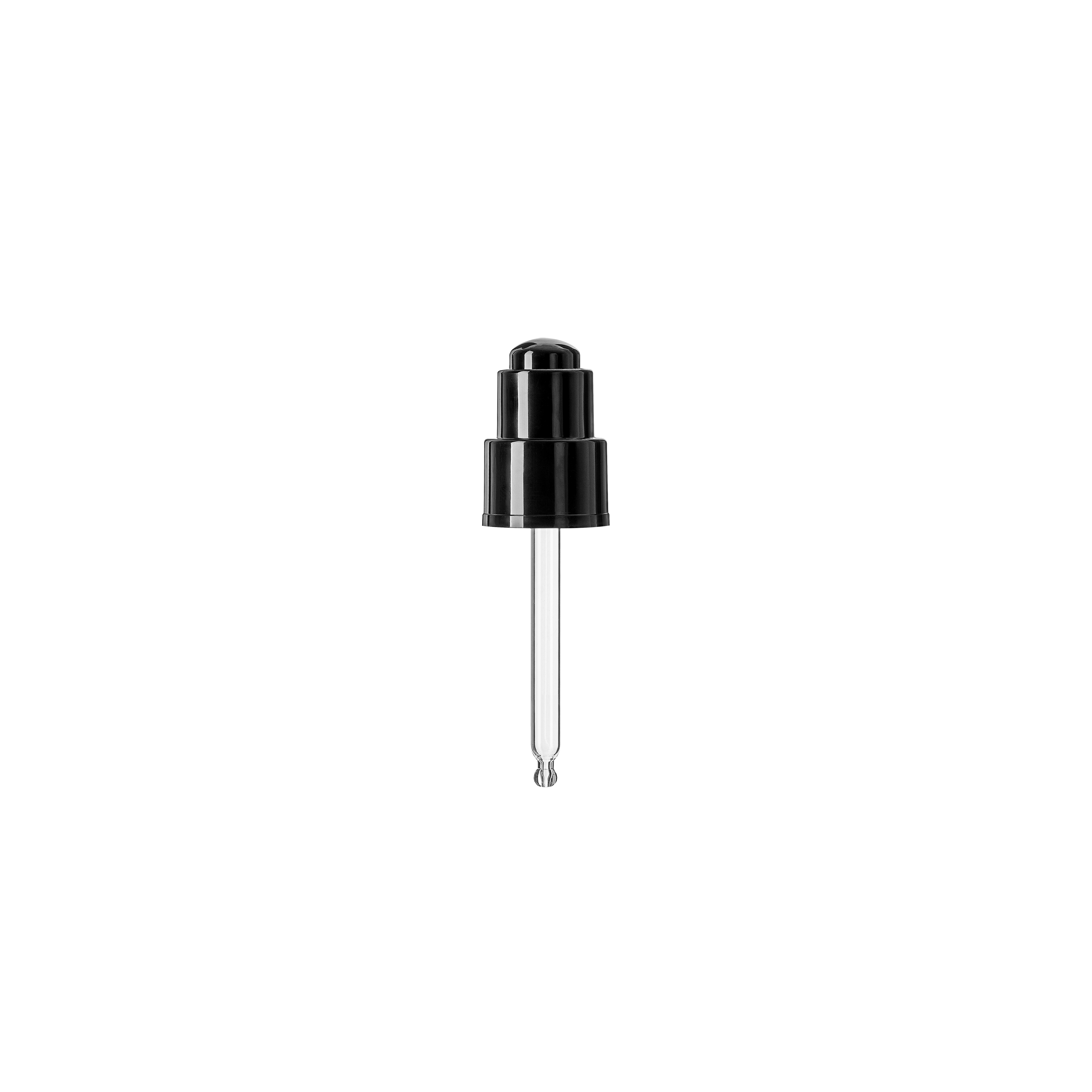 Push-button pipette 24/410, black glossy finish, bulb Nitrile 0.40ml, ball tip, straight (Laurel 100) Push-button pipette 24/410, black glossy finish, bulb Nitrile 0.40ml, ball tip, straight (Laurel 100)