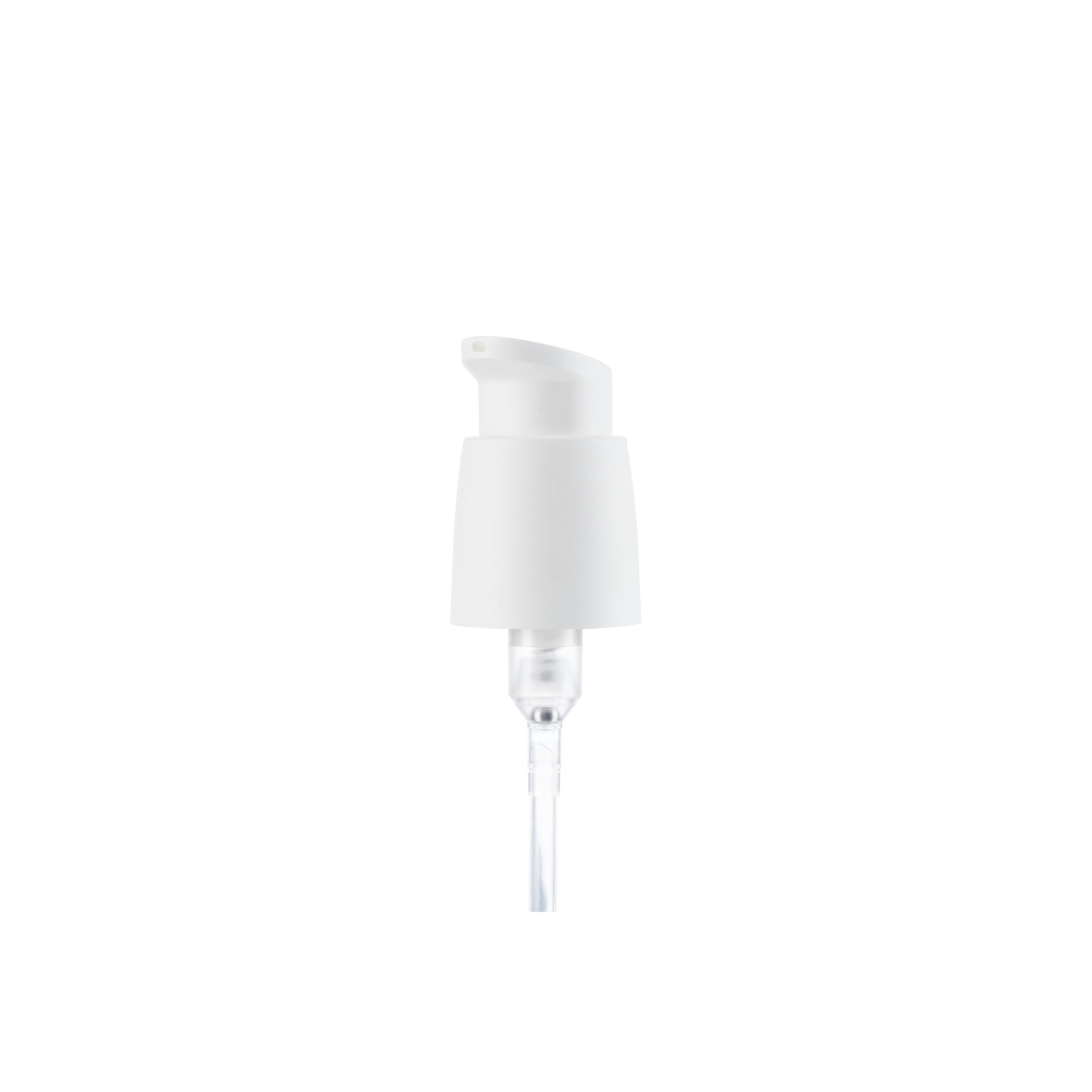 Lotion pump Cremosa 24/410, PP, white, matte finish, dose 0.28ml, twist-lock (Laurel 50)