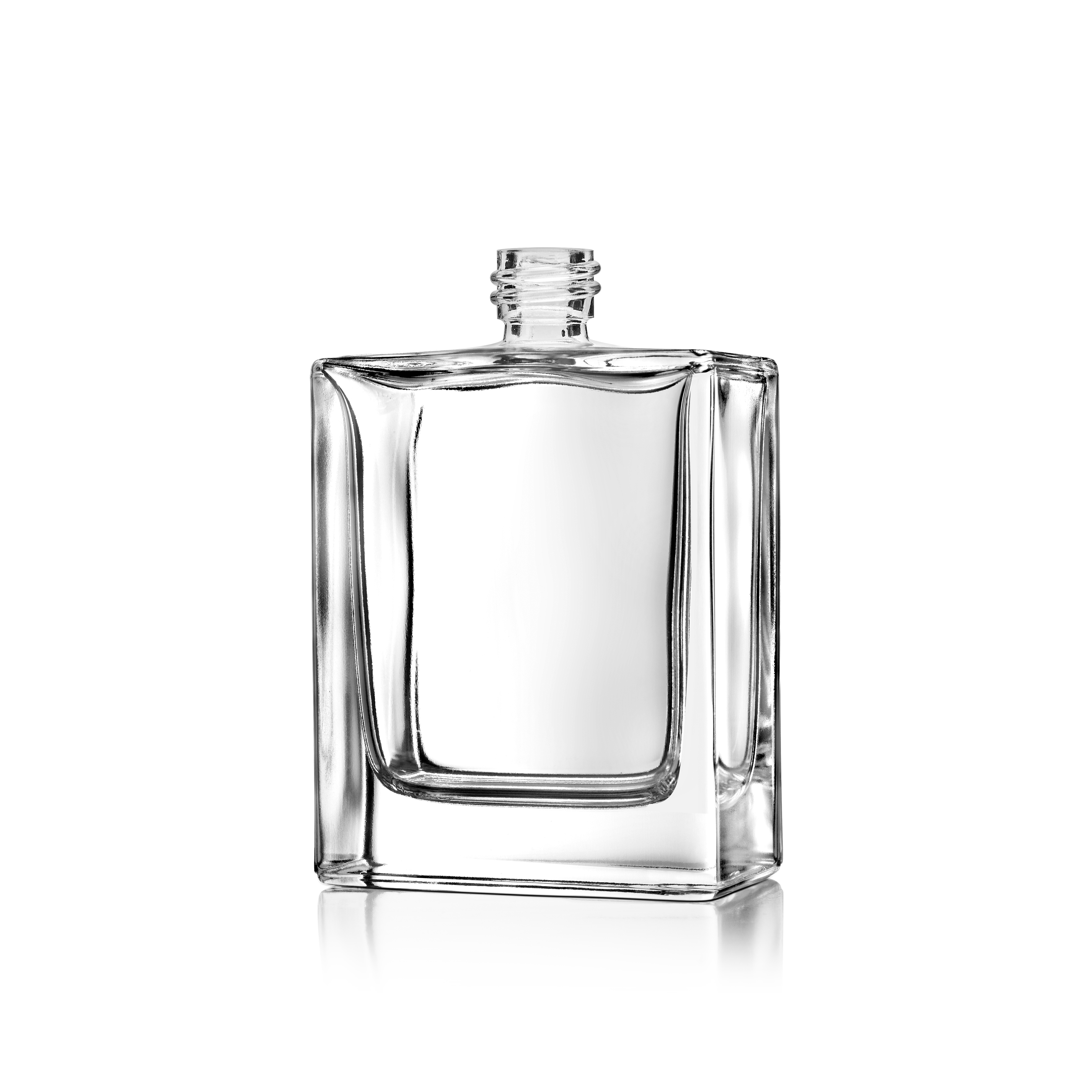 Cosmetic bottle Victor 100ml, 18/415, rectangle, Flint