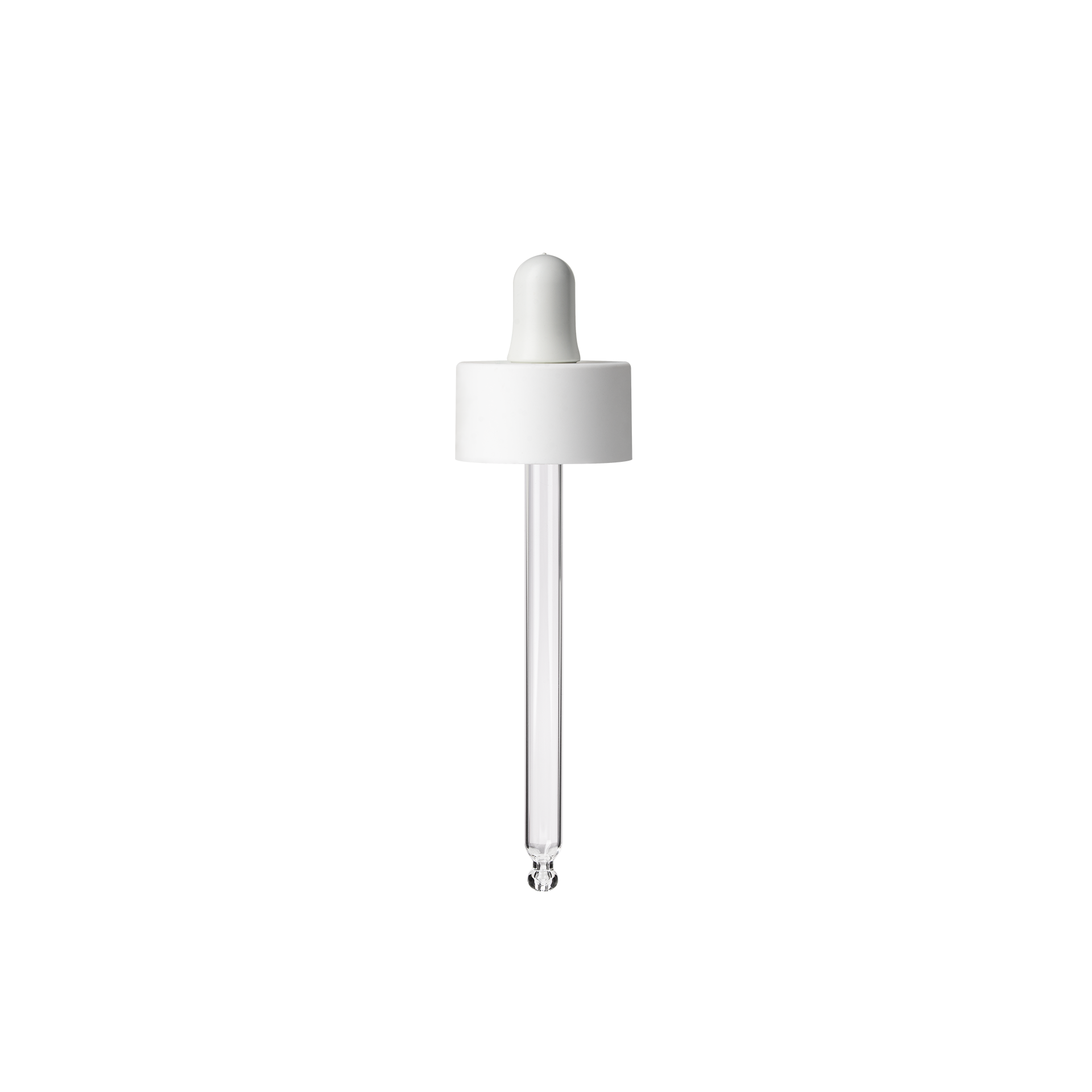 Pipette, 24/410, white matte, bulb Nitrile 0.65ml, ball tip straight (Luna 100)