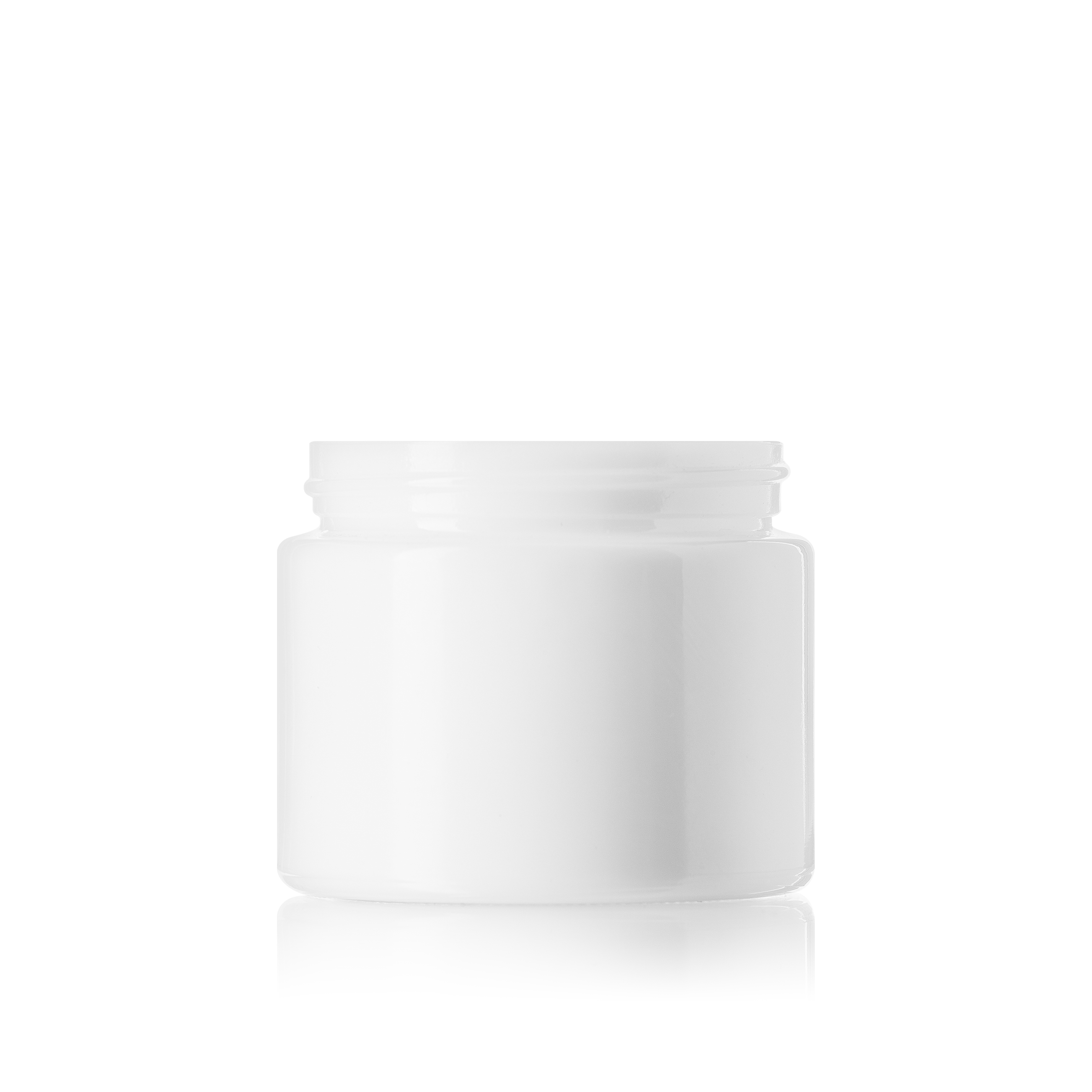 Cosmetic jar Aspen 100ml, 58 special thread, Opal