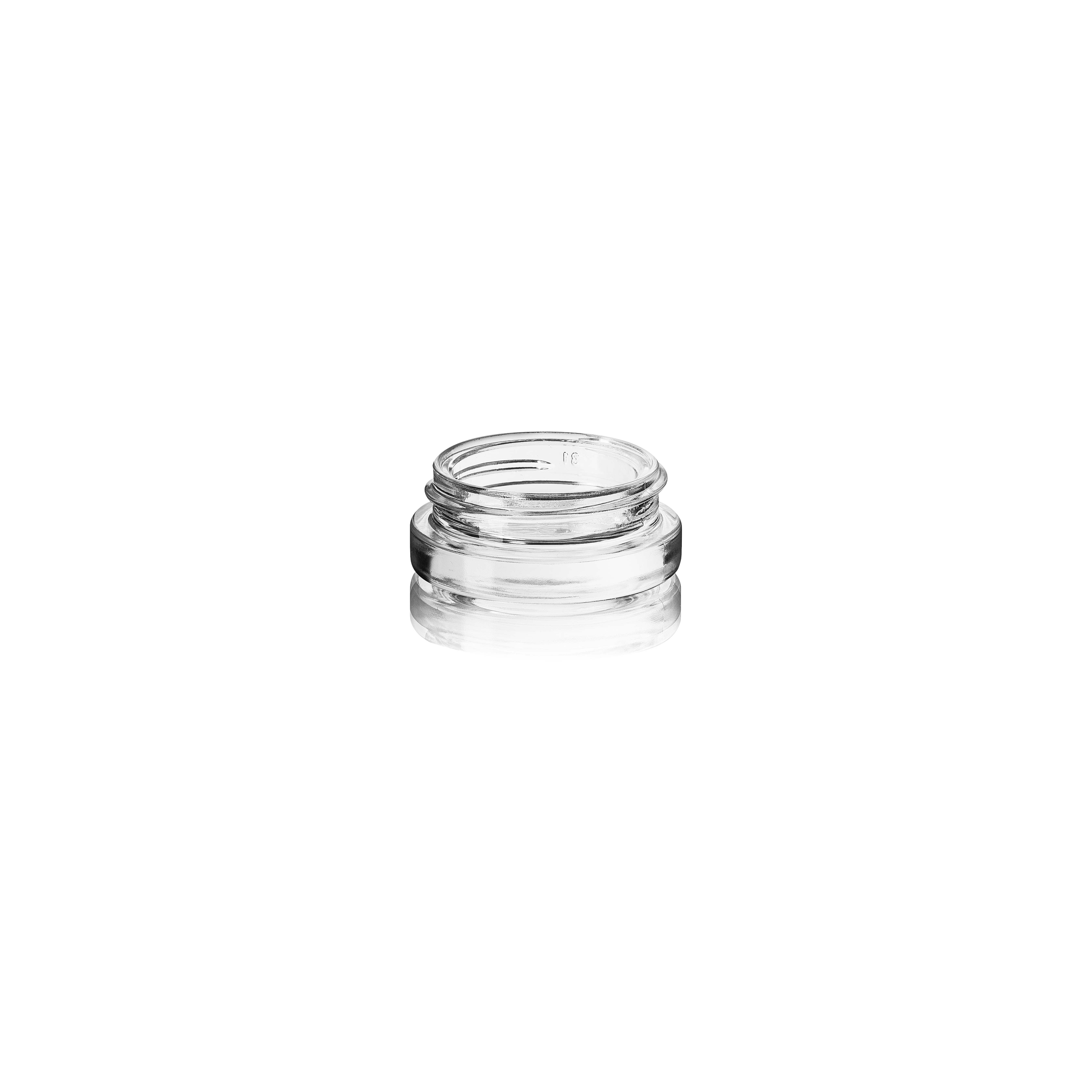 Cosmetic jar Jade 5ml, 40/400, Flint
