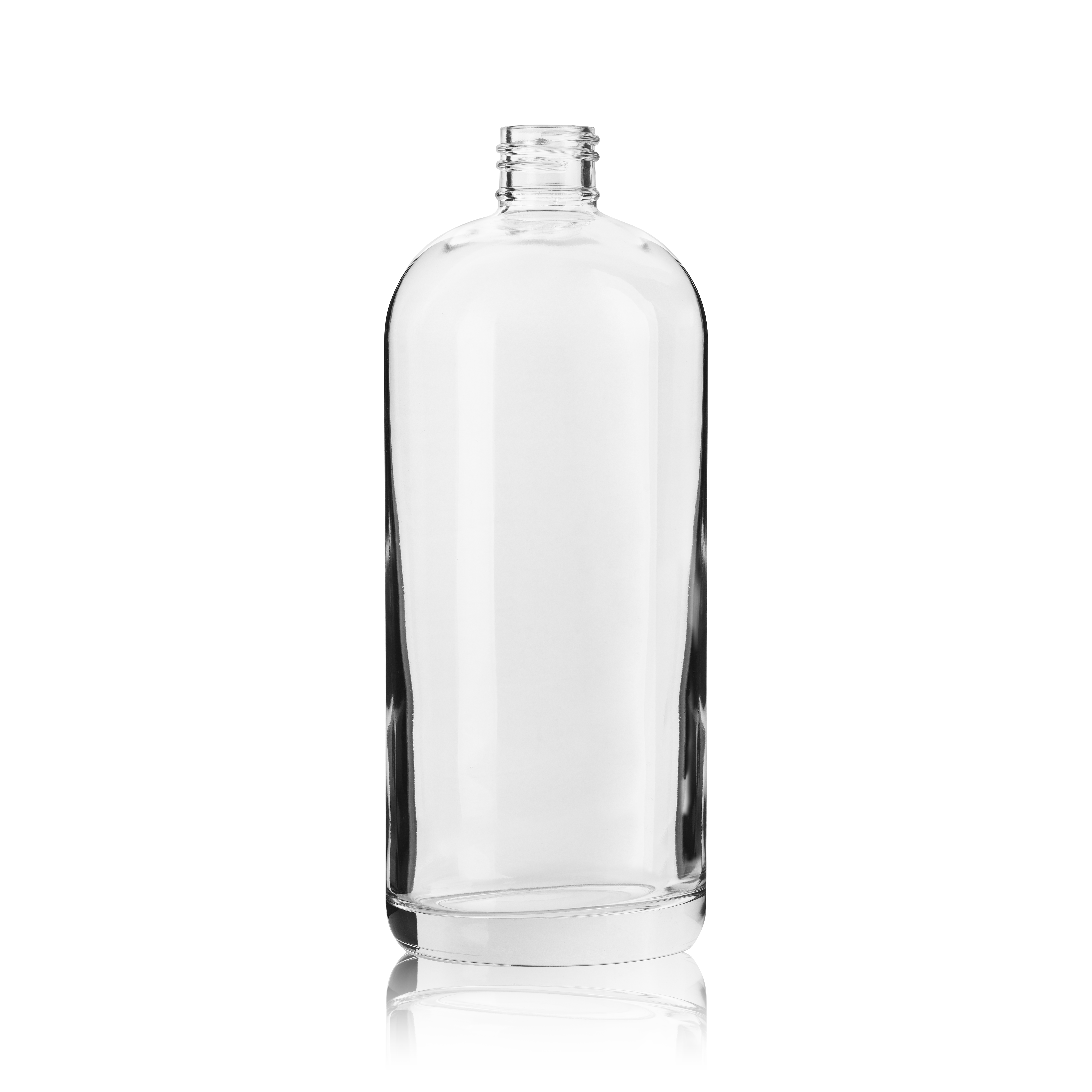 Cosmetic bottle Linden 750ml, 28/410, Flint