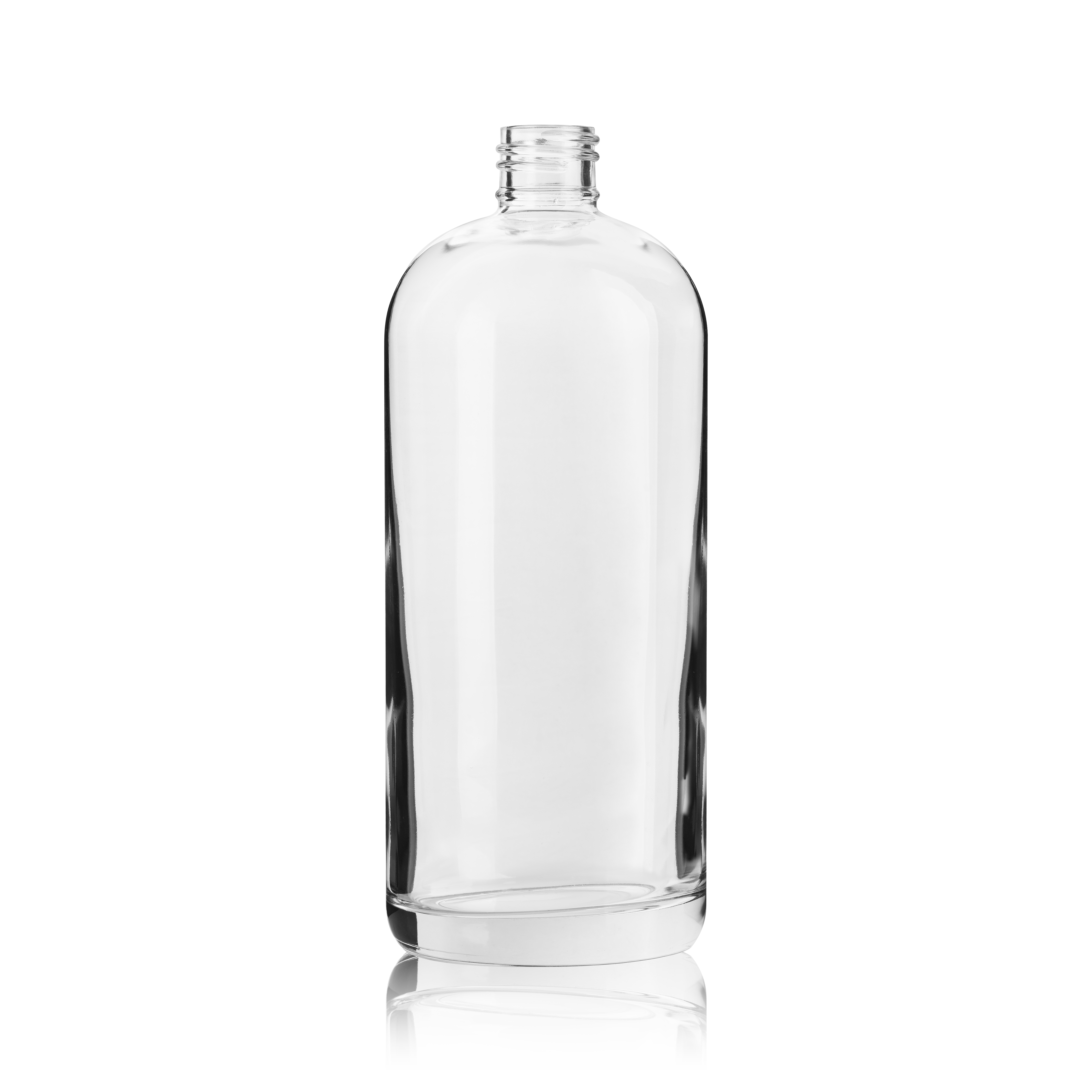 Cosmetic bottle Linden 750ml, 28/410, Flint Cosmetic bottle Linden 750ml, 28/410, Flint