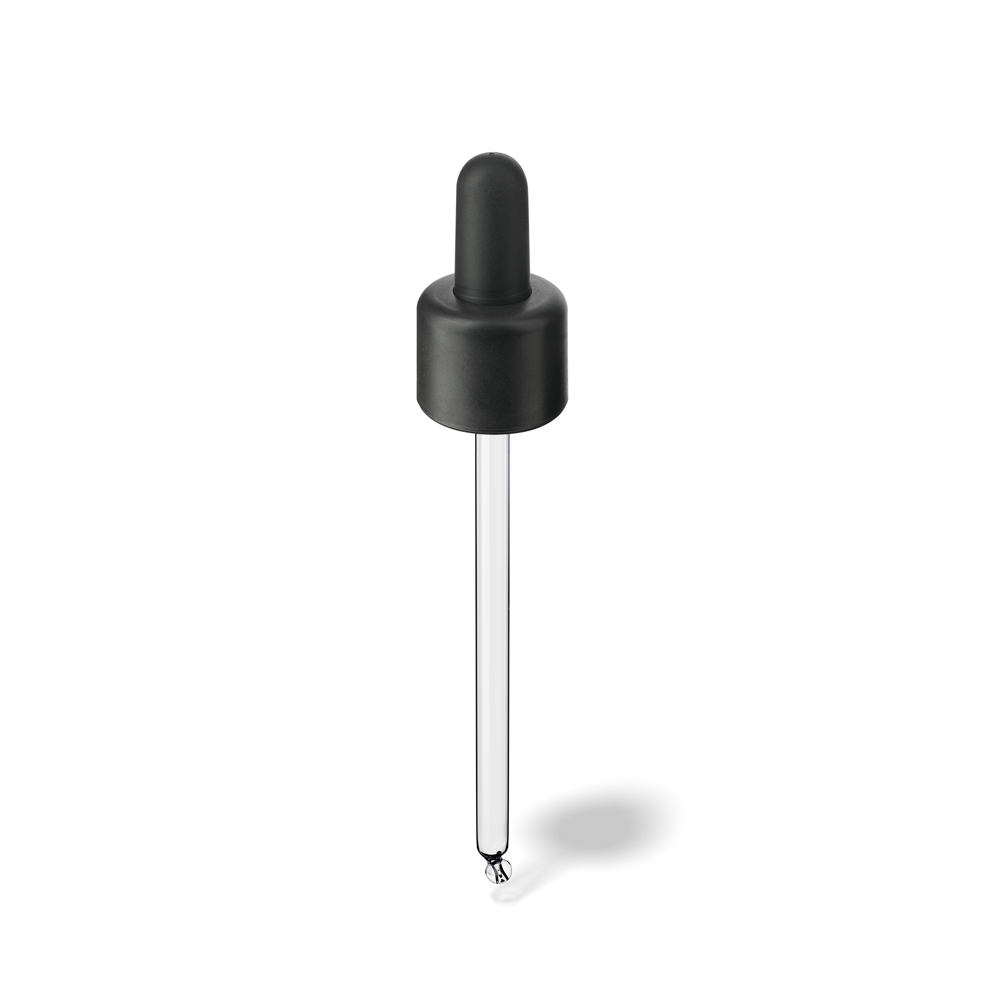 Pipette D06 black smooth, D18, TE-b, Bulb TPEs-b 1.0, Tip bent ball 1.0, ORI60-111/GIN100 Pipette D06 black smooth, D18, TE-b, Bulb TPEs-b 1.0, Tip bent ball 1.0, ORI60-111/GIN100