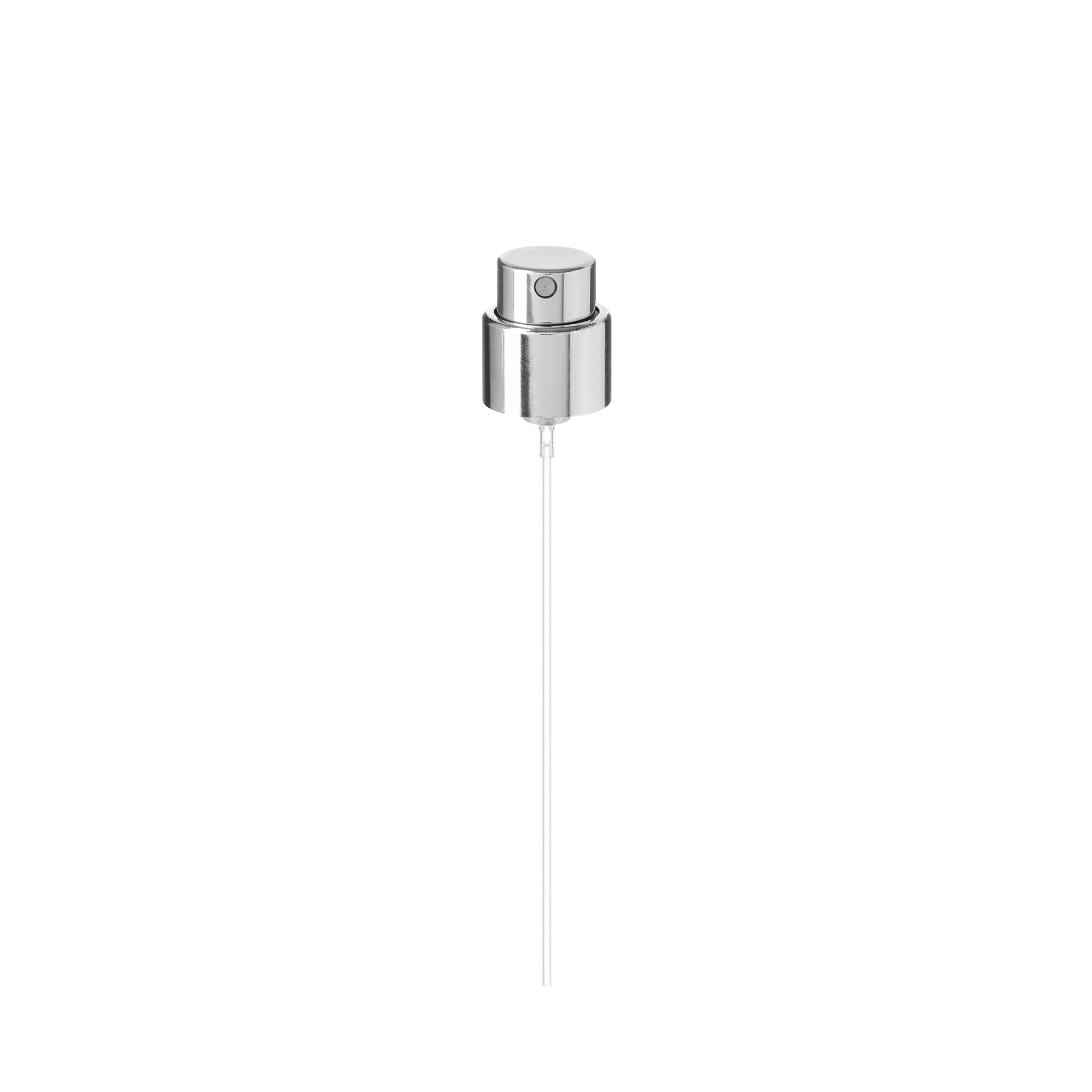Spray cap Precious 18/400, aluminum, glossy silver, dose 0.07ml (Zinnia 30) Spray cap Precious 18/400, aluminum, glossy silver, dose 0.07ml (Zinnia 30)