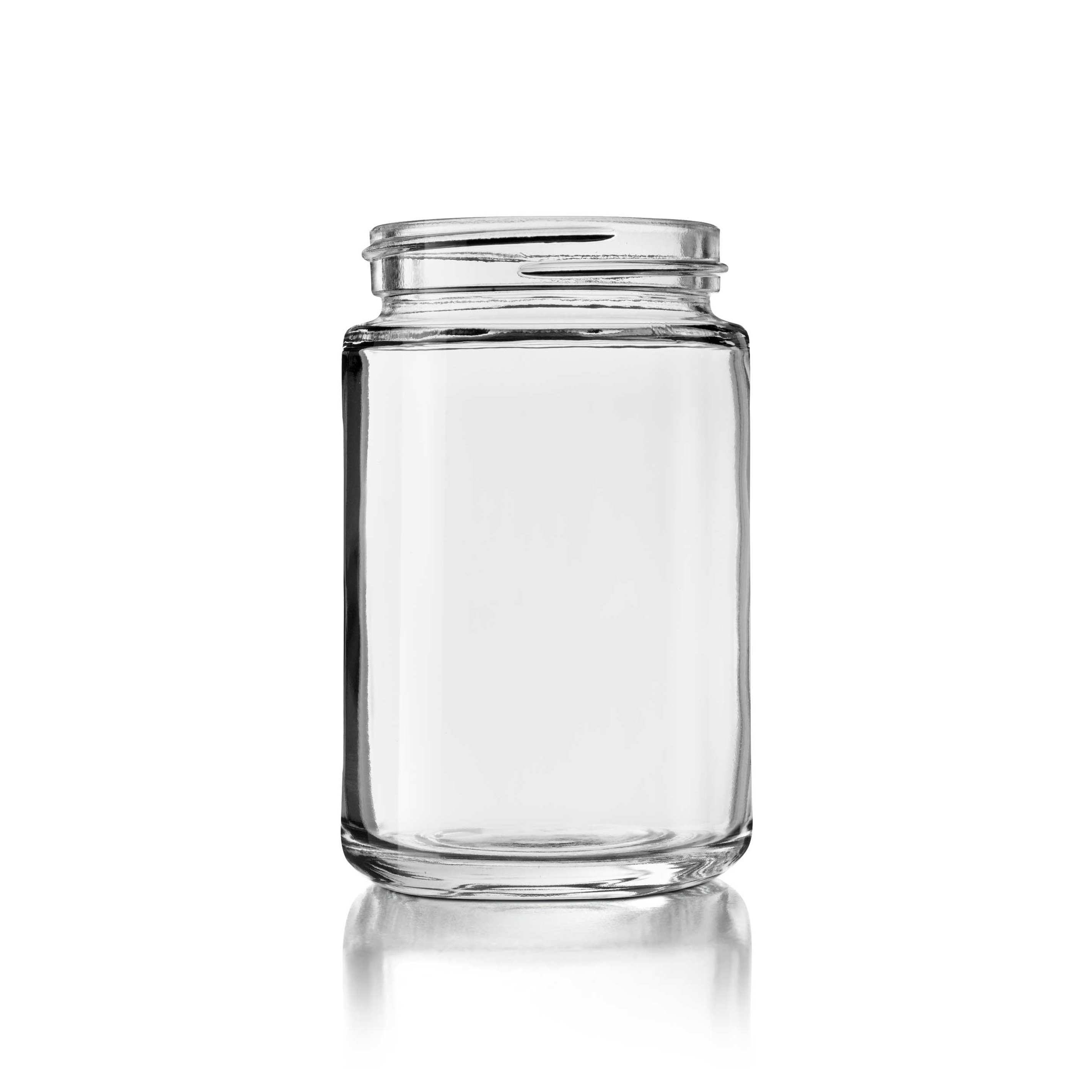 Wide neck jar Violette 100 ml, 48/400, Flint