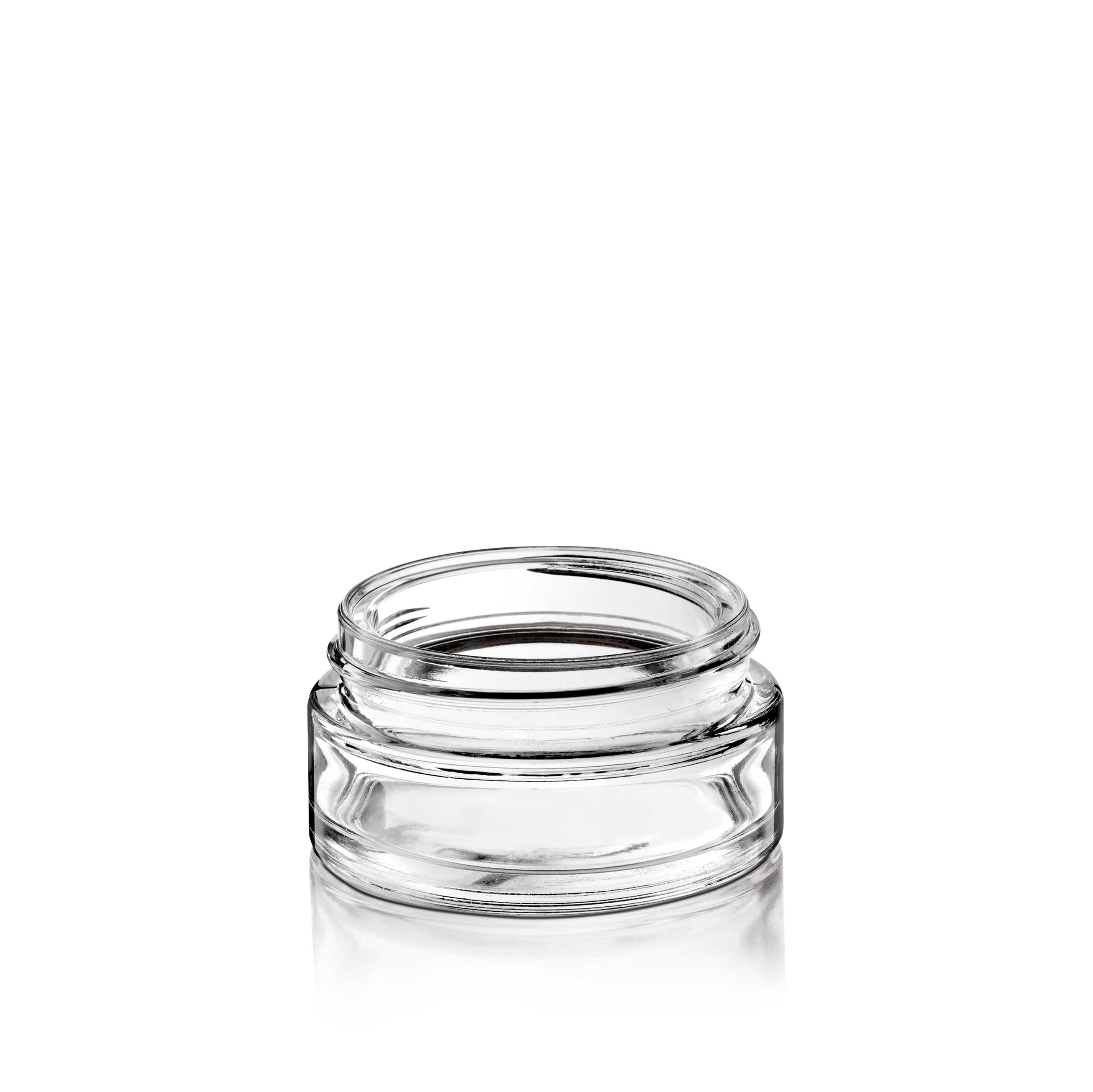 Cosmetic jar Lime 30ml, 53/400, light weight, Flint