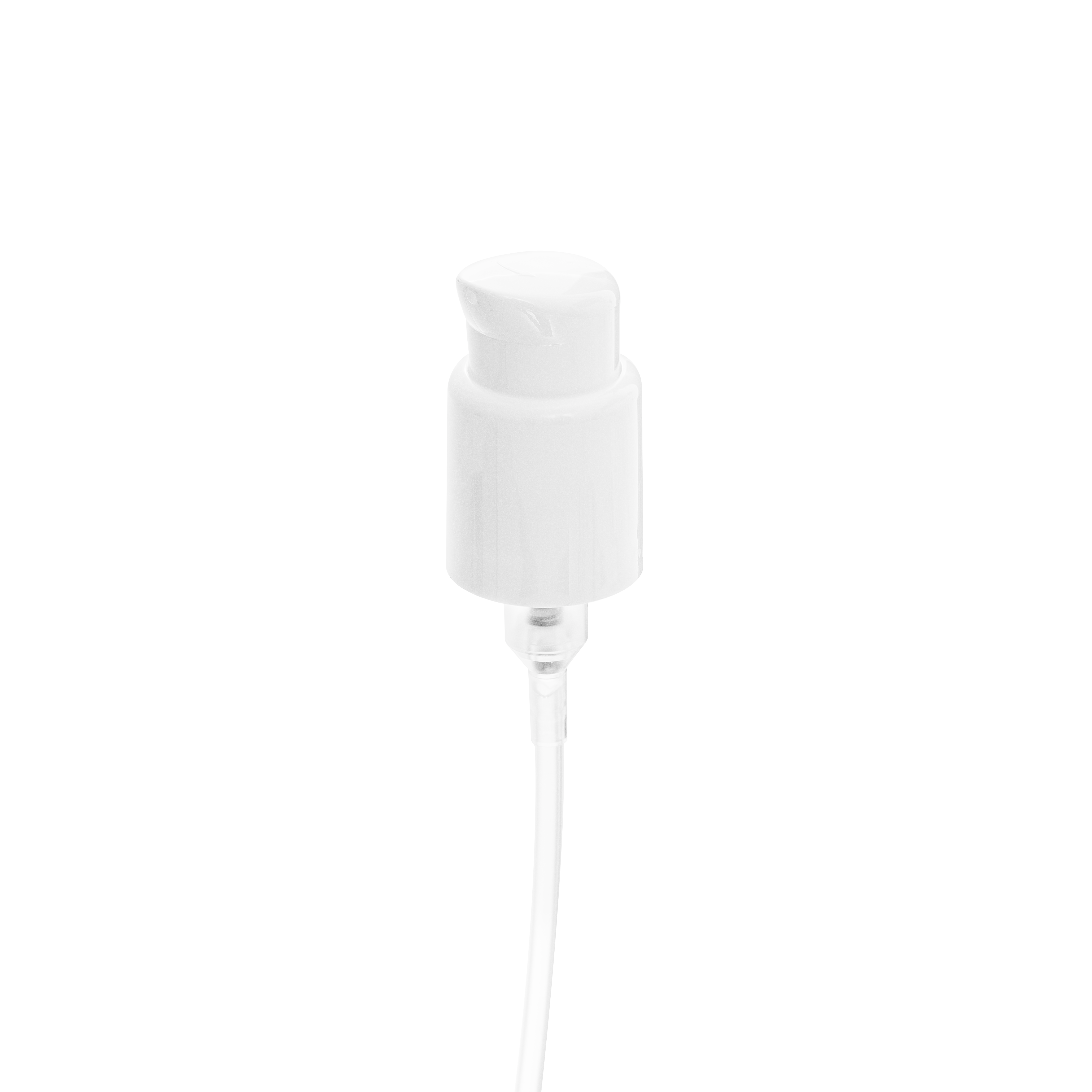 Lotion pump Metropolitan 24/410, PP, white, dose 0.50ml, white security clip (Willow 50)