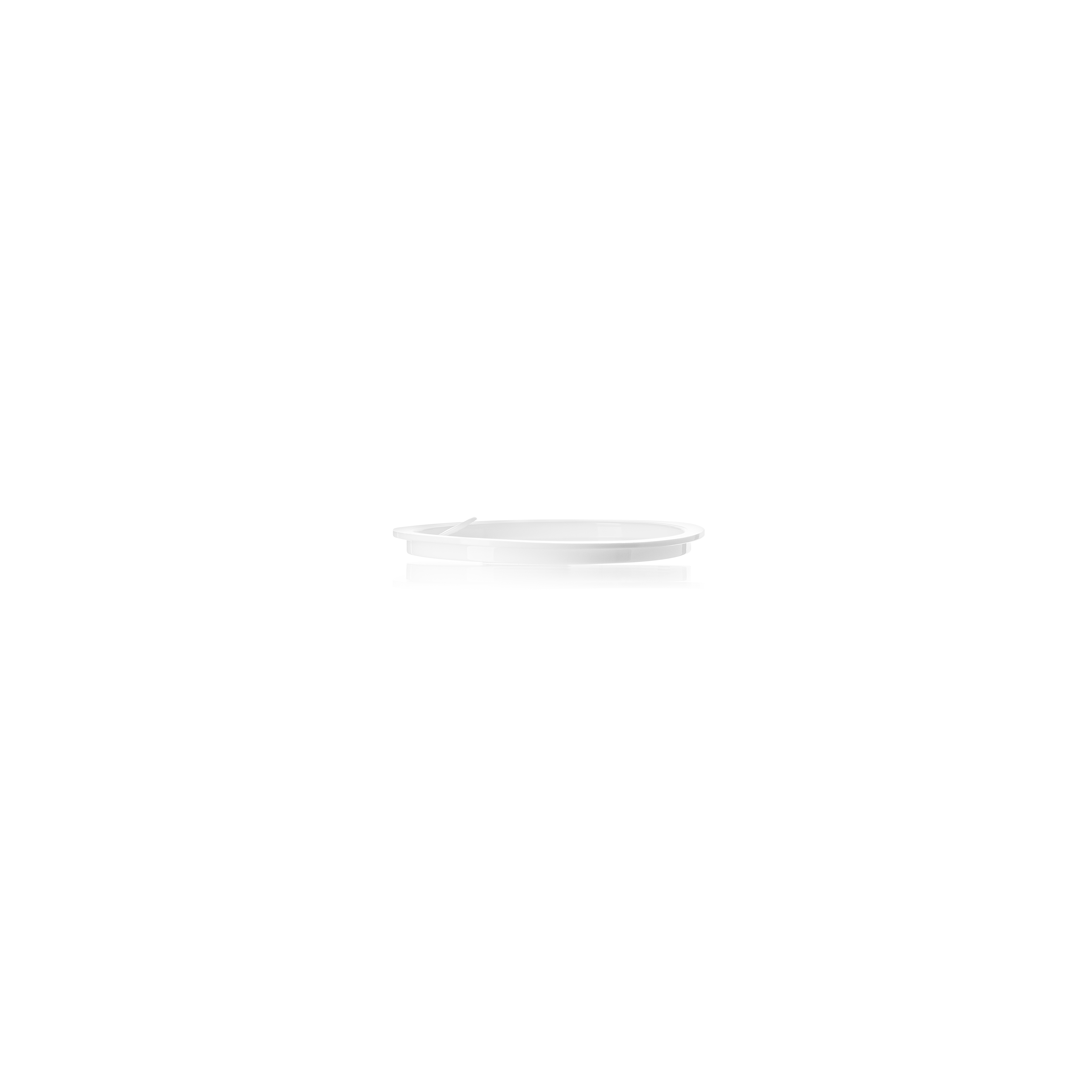 Disc liner, PP, white (Azalea 50/Olive 50/100) 