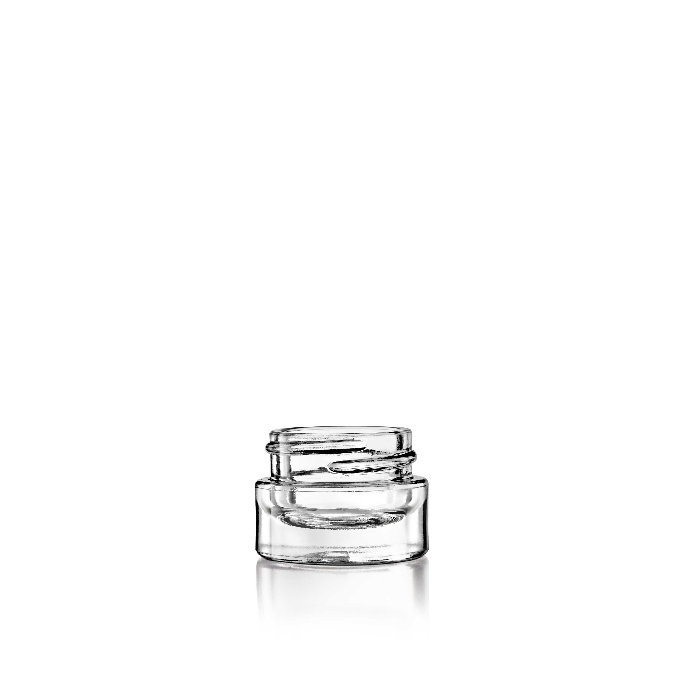 Cosmetic jar Olive 5 ml, 33/400, Flint