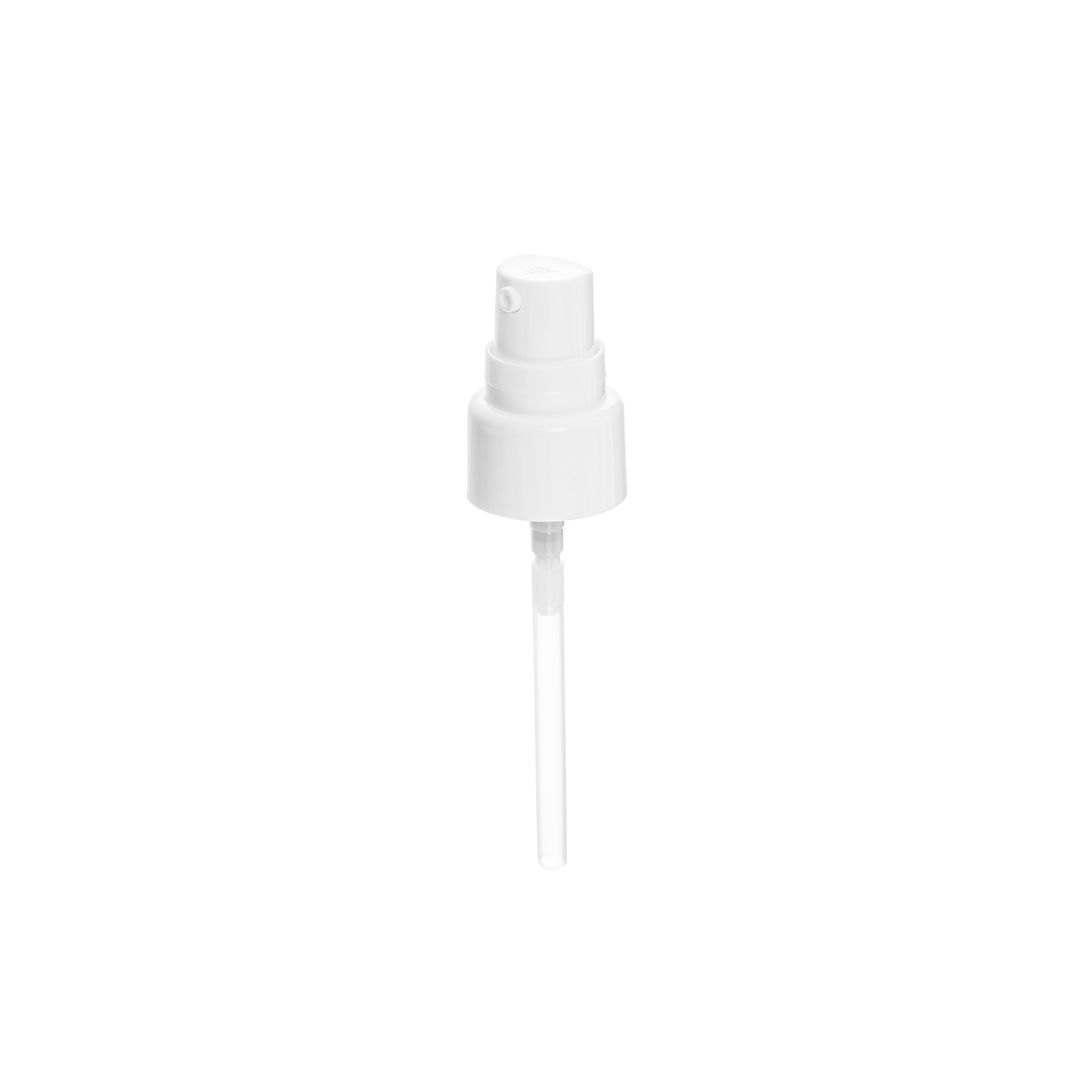 Lotion pump Sinfonia 20/410, PP, white, glossy, dose 0.10ml, white overcap (DA Allure 30) Lotion pump Sinfonia 20/410, PP, white, glossy, dose 0.10ml, white overcap (DA Allure 30)