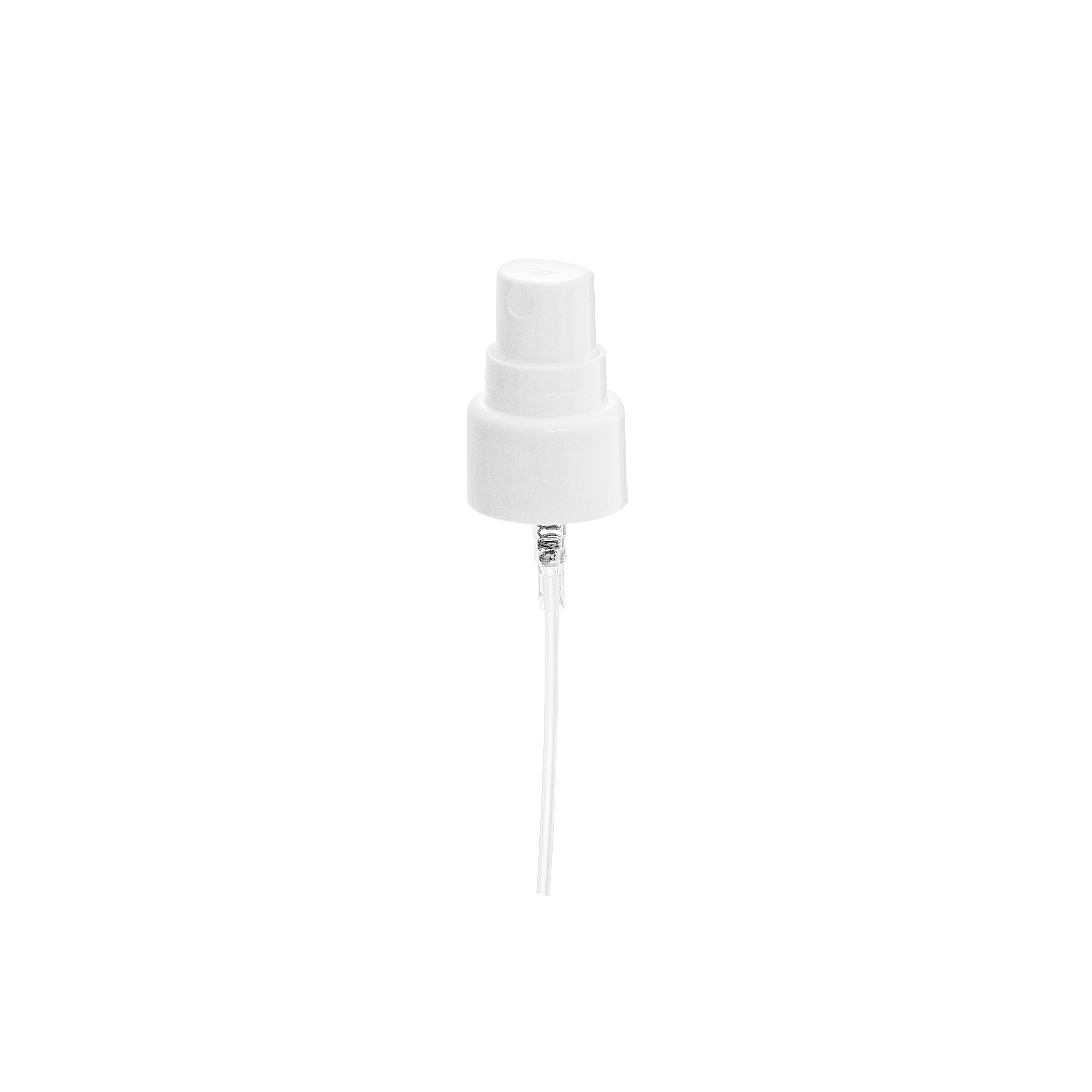 Mist sprayer Sinfonia 20/410, PP, white, glossy, dose 0.10ml, white overcap (DA Allure 30)