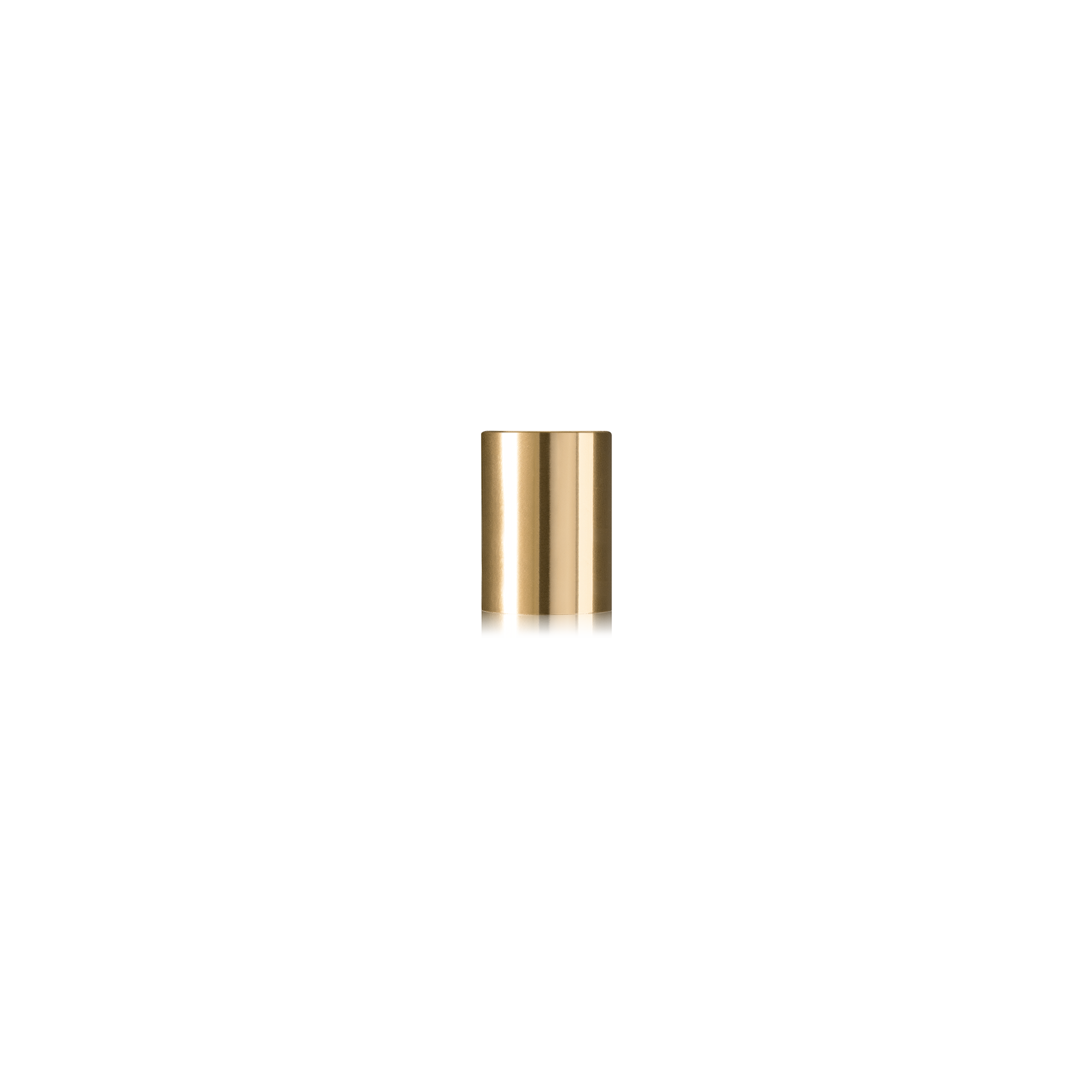 Overcap for perfume spray VP4 and Precious, 18/400, aluminium, shiny gold