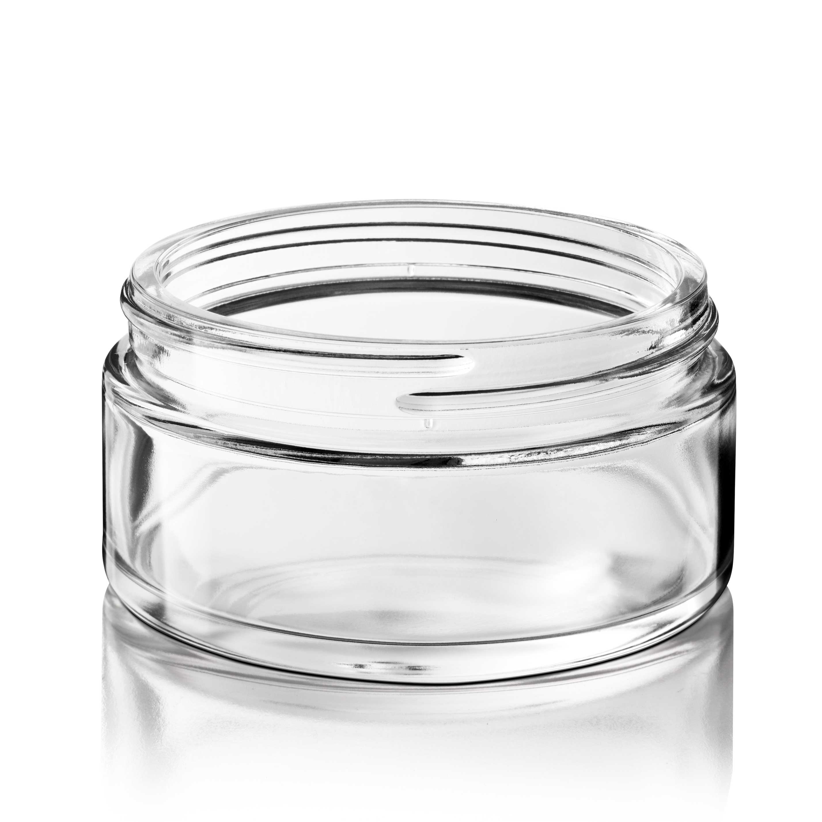 Cosmetic jar Bryn 200ml, 87 special thread, Flint