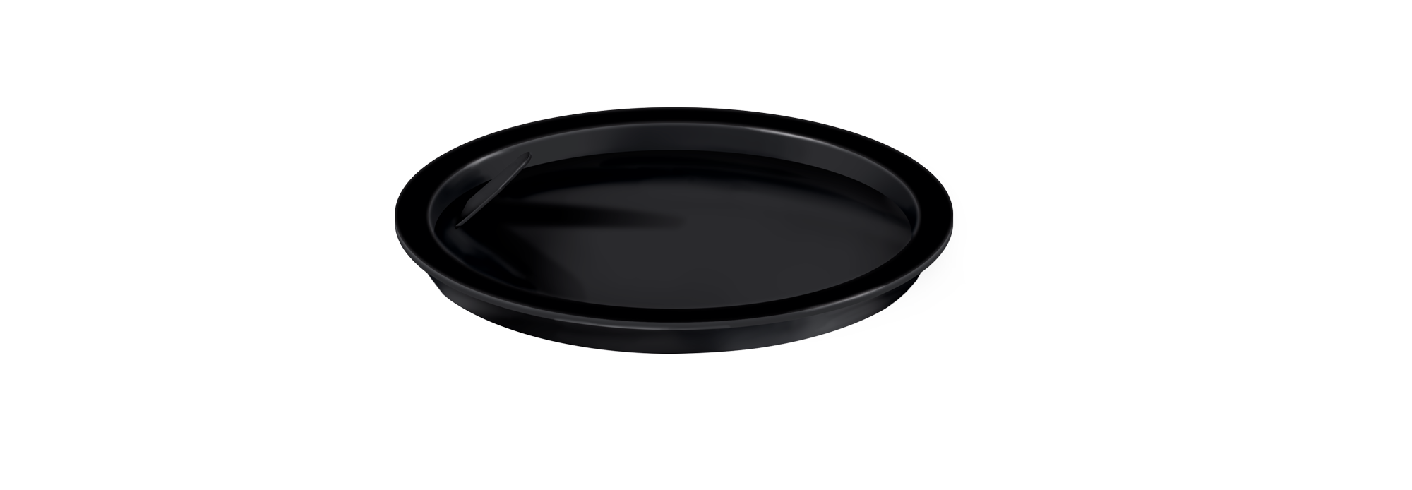 Disc liner, PP, black (Olive 15/Lime 30 tall)  Disc liner, PP, black (Olive 15/Lime 30 tall)