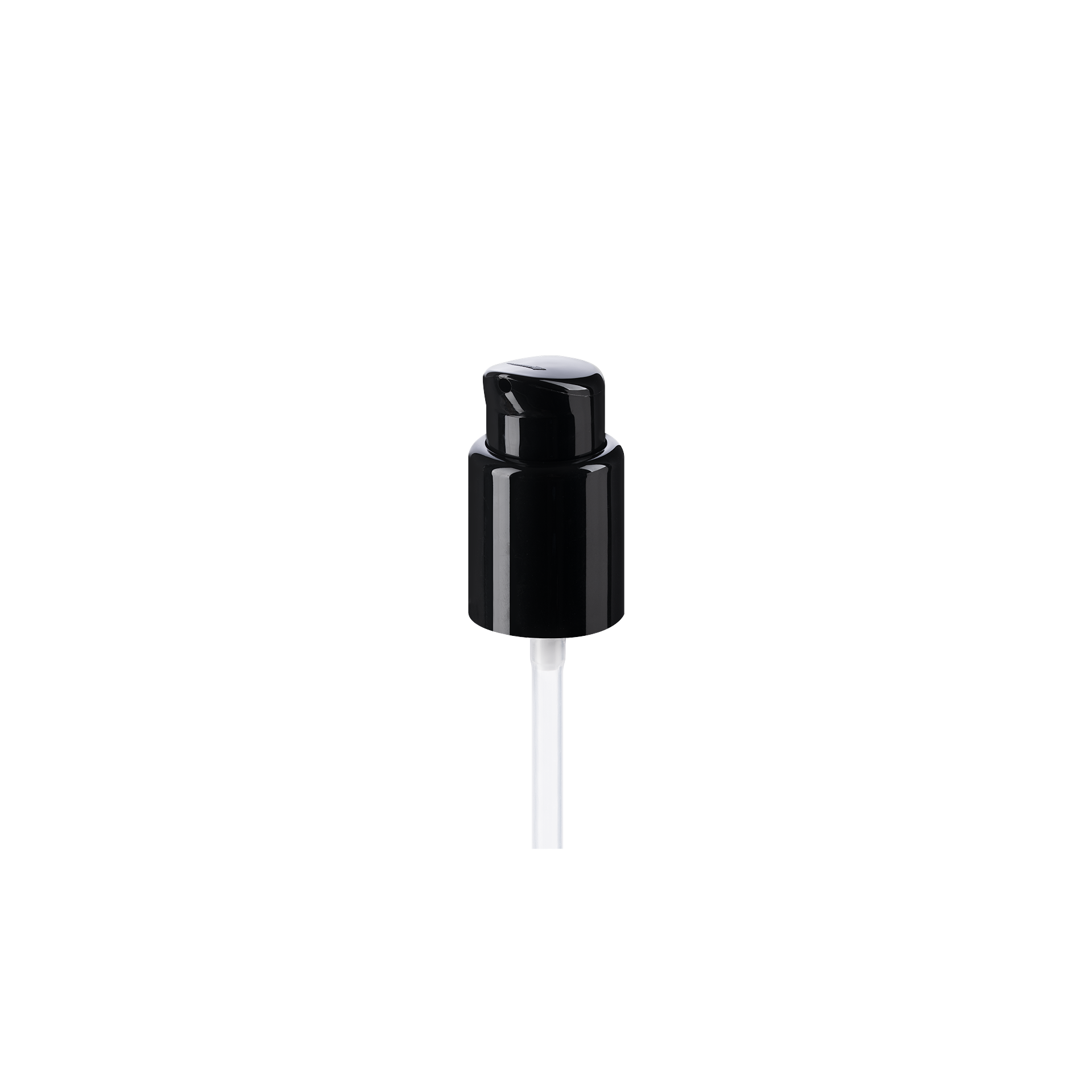 Lotion pump Metropolitan 18/415, PP, black, dose 0.15ml, black security clip (Victor 100)