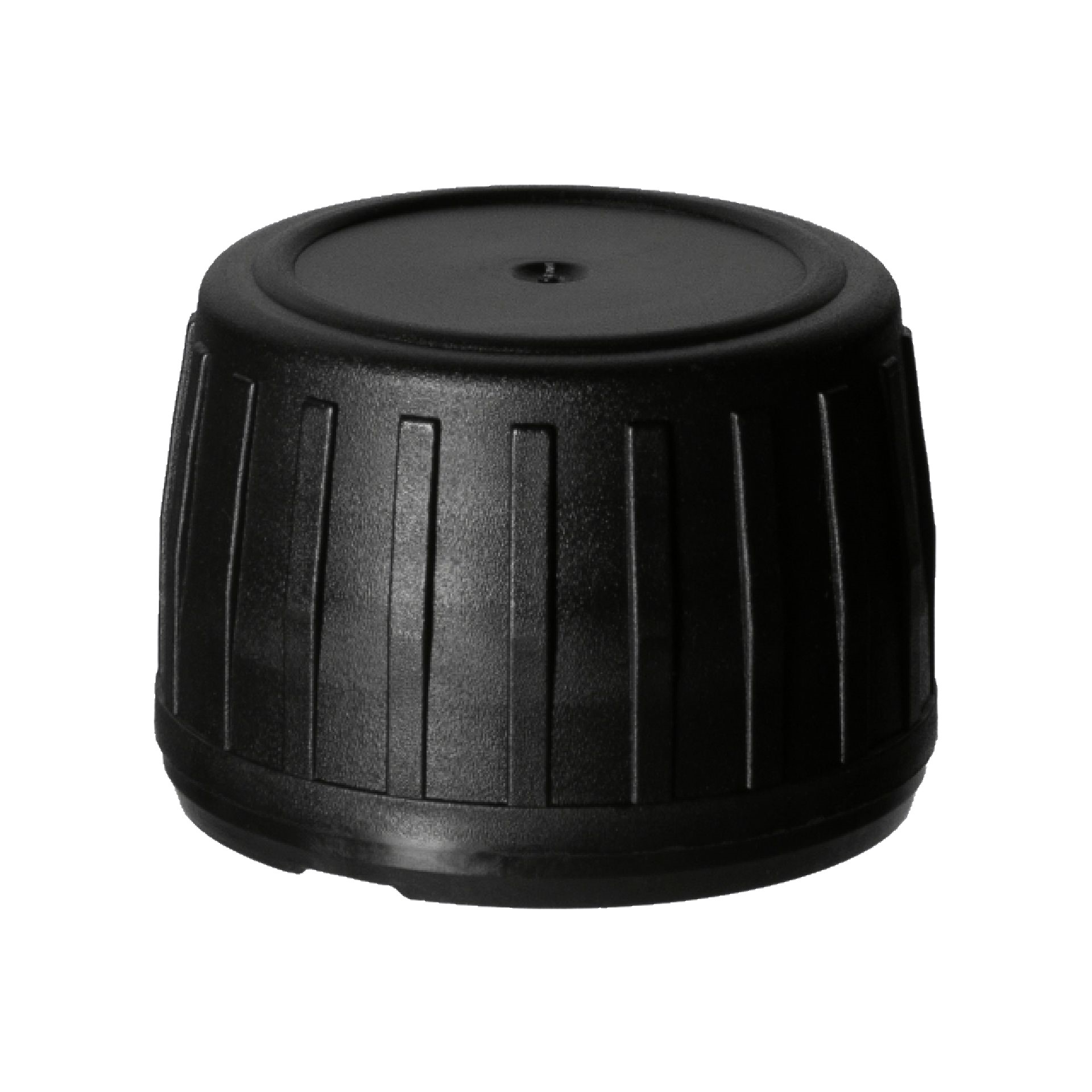 Screw cap tamper-evident PP28, III, PP, black, white PE inlay (Thyme) Screw cap tamper-evident PP28, III, PP, black, white PE inlay (Thyme)