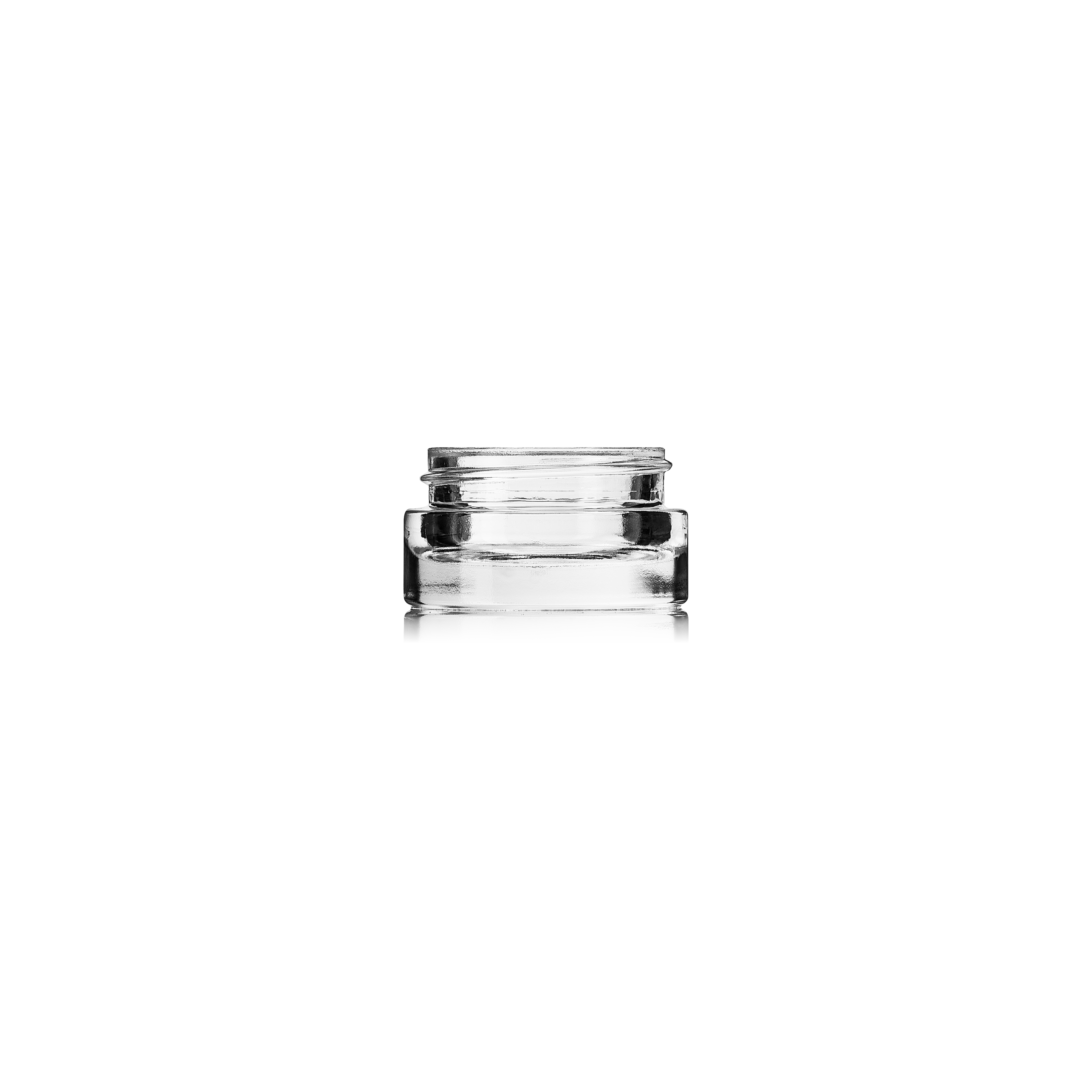 Cosmetic jar Jade 10ml, 40/400, Flint Cosmetic jar Jade 10ml, 40/400, Flint