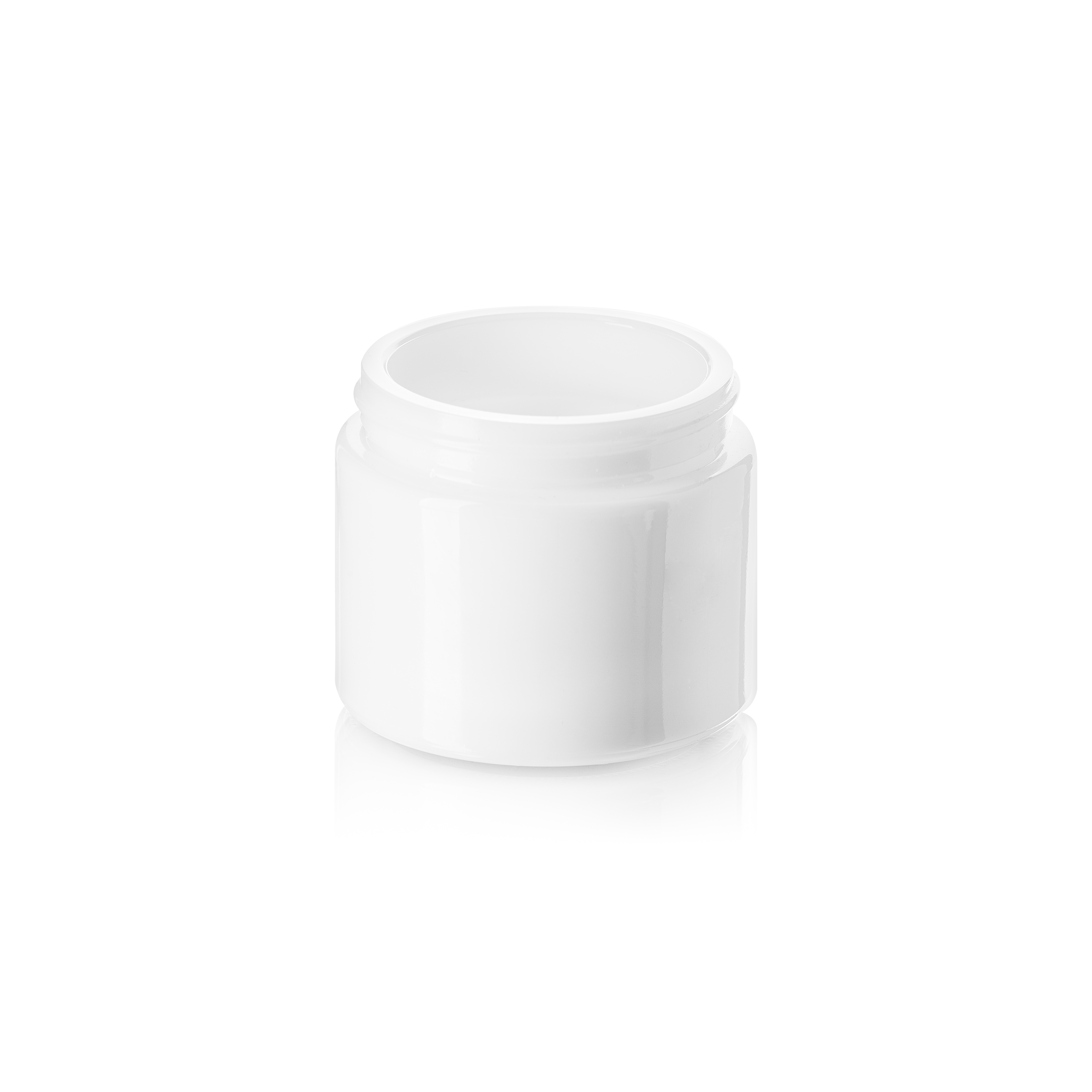 Cosmetic jar Aspen 100ml, 58 special thread, Opal