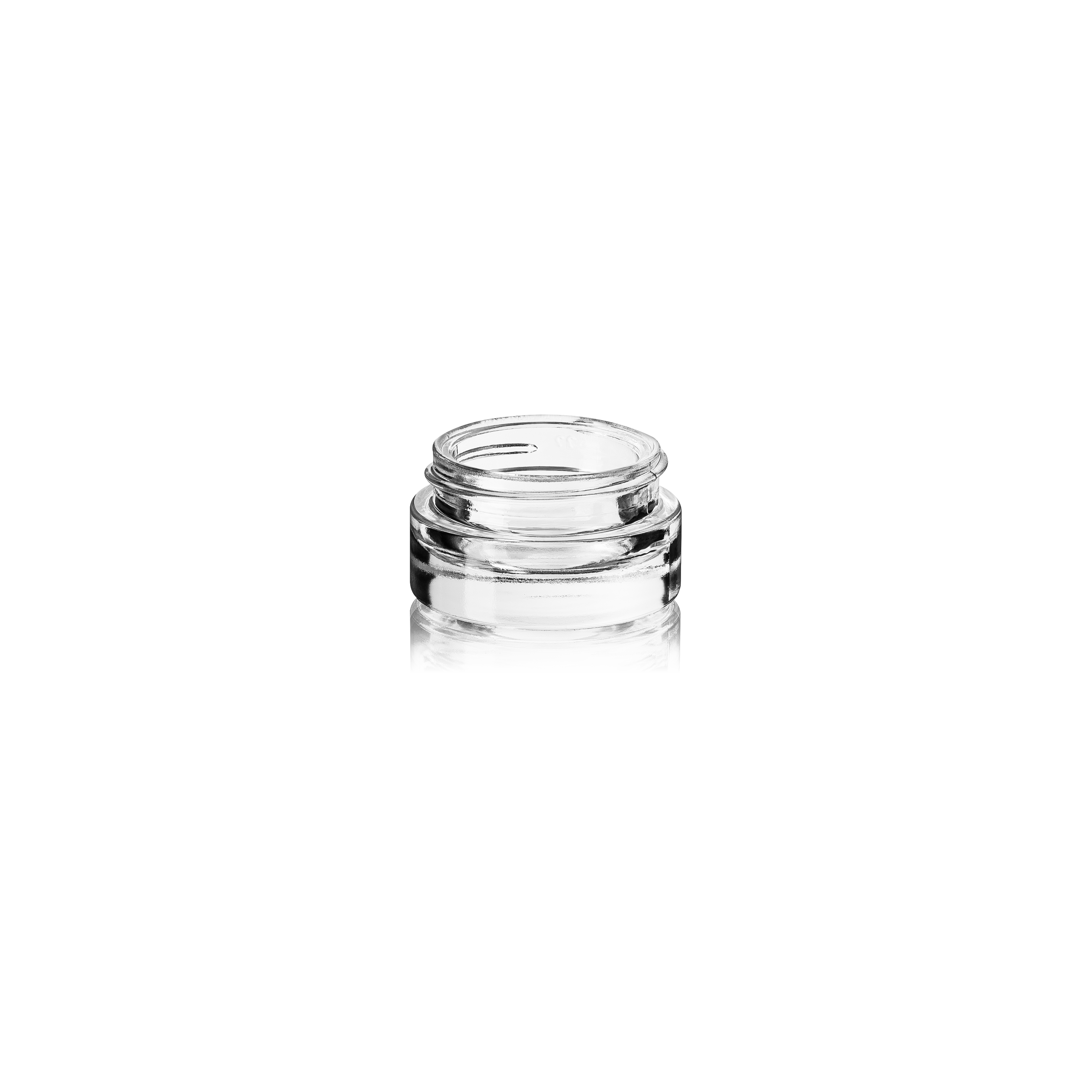 Cosmetic jar Jade 10ml, 40/400, Flint