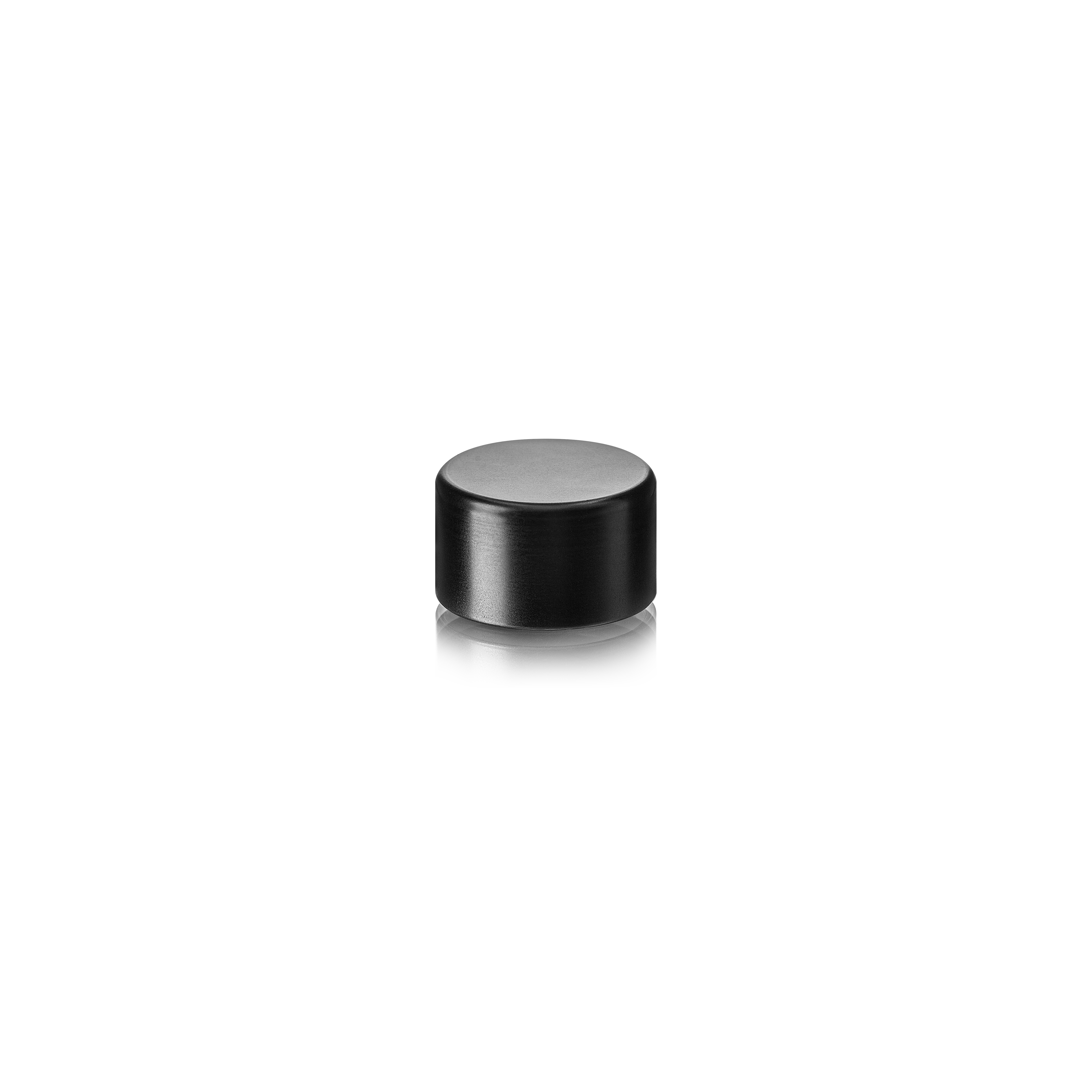 Screw cap Clio 285, 28/410, aluminium, black with white inlay