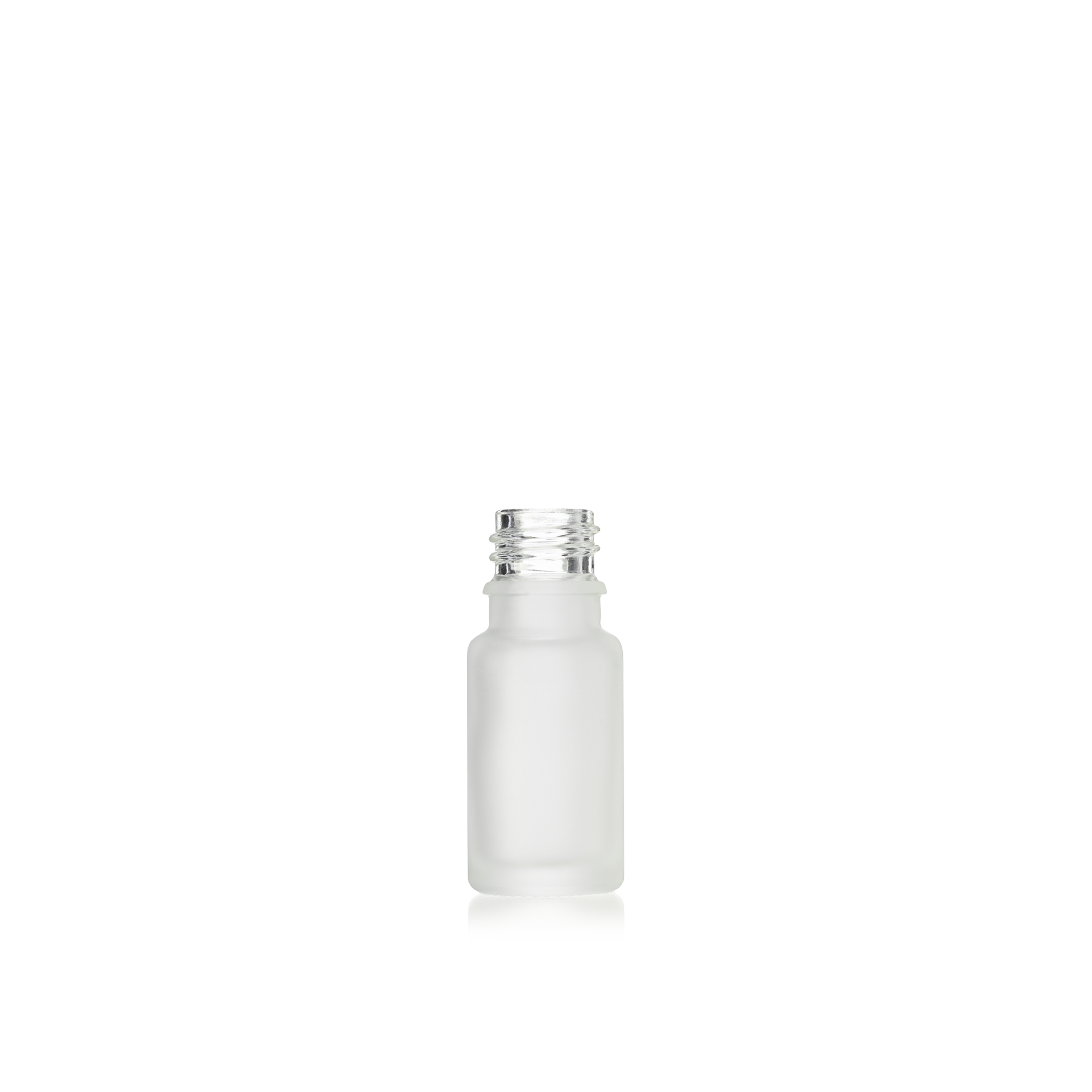 Dropper bottle Ginger 10ml, DIN18, Flint, acid frosted Dropper bottle Ginger 10ml, DIN18, Flint, acid frosted