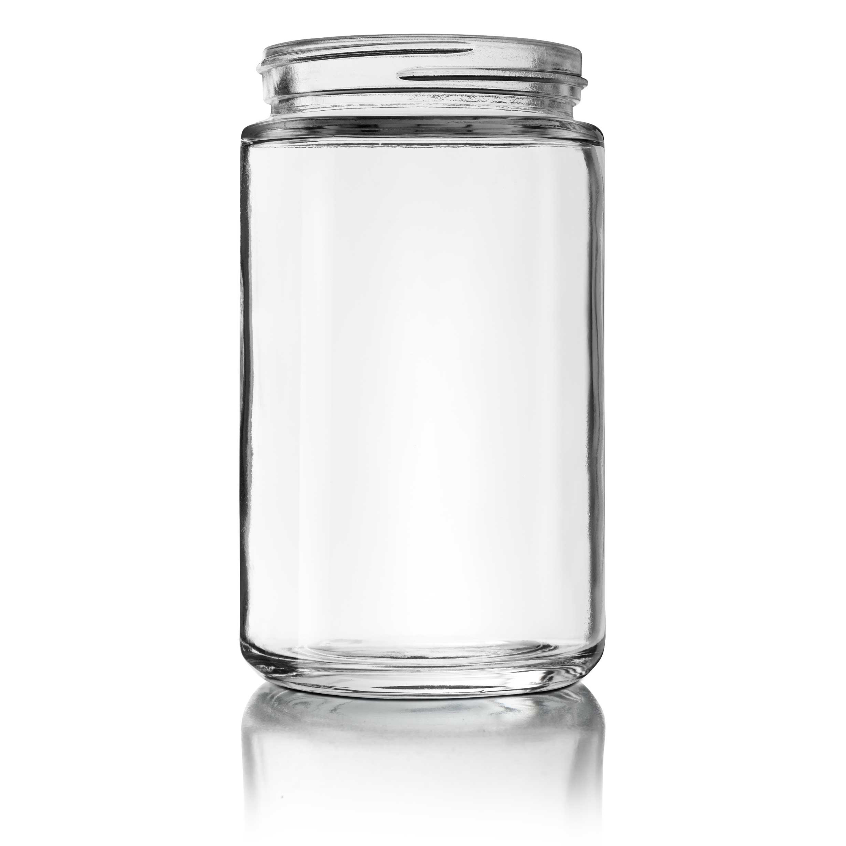 Wide neck jar Violette 200ml, 58/400, Flint