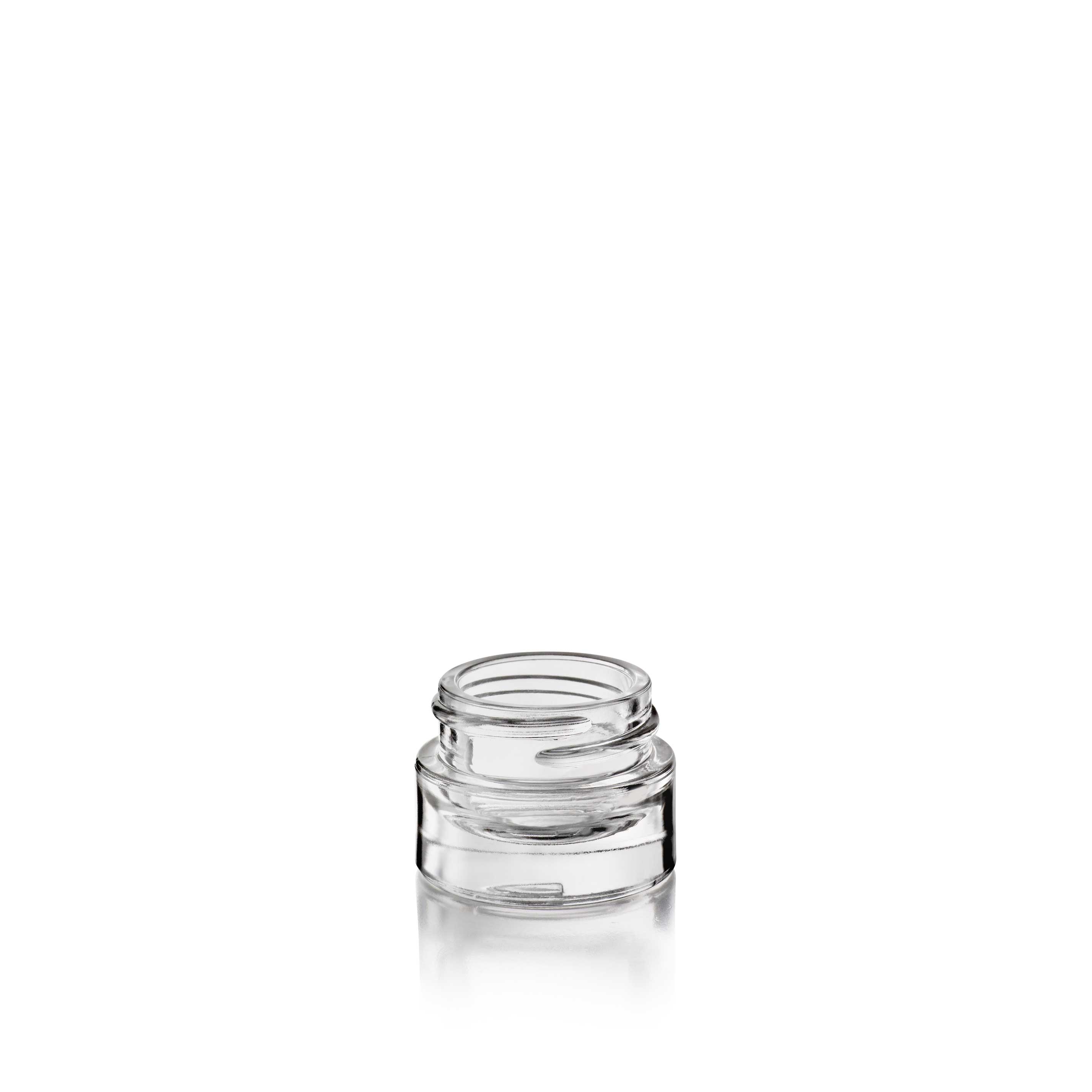 Cosmetic jar Olive 5 ml, 33/400, Flint