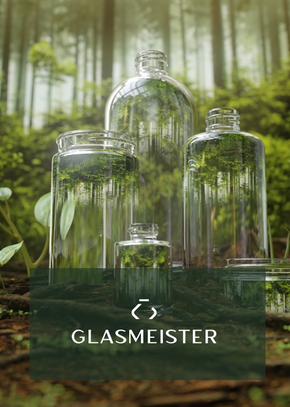Glasmeister's sustainable glass packaging Glasmeister's sustainable glass packaging