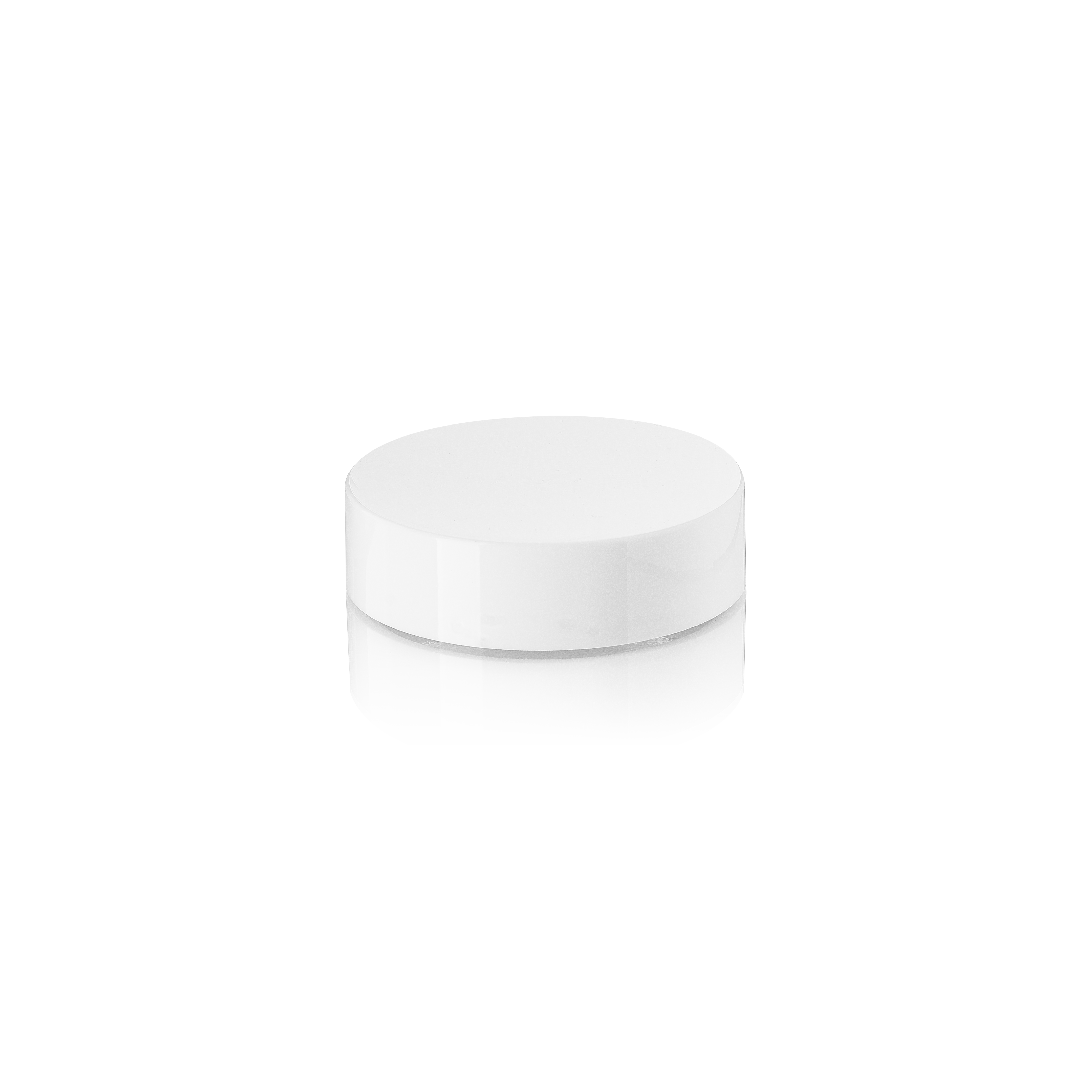 Lid double wall 64 special, PP, white, glossy finish, white inlay (Camellia 120) Lid double wall 64 special, PP, white, glossy finish, white inlay (Camellia 120)