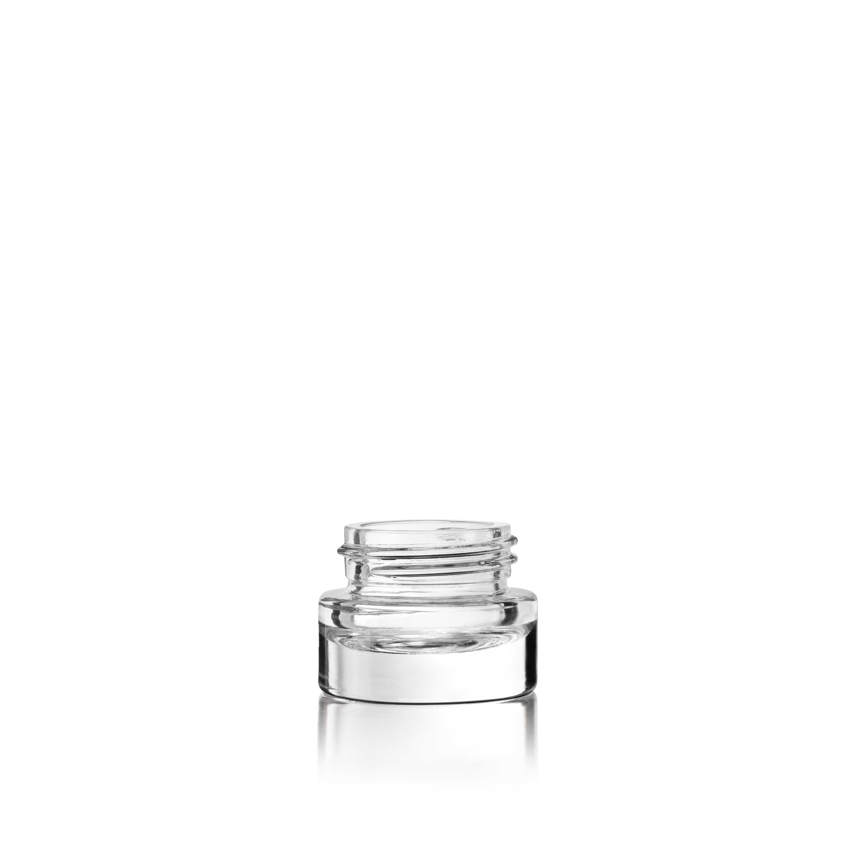 Cosmetic jar Camellia 5ml, 28 special thread, Flint 