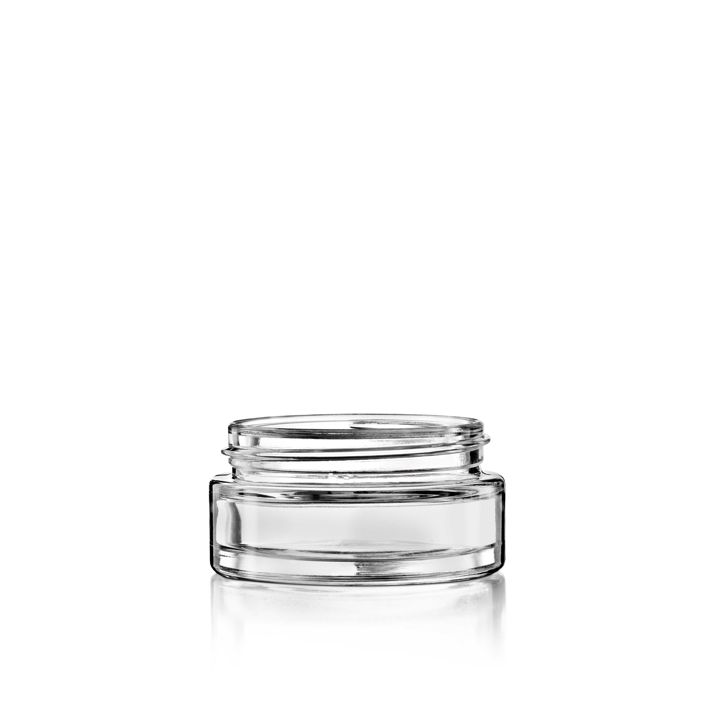 Cosmetic jar Lime 30 ml, 53/400, light weight, Flint