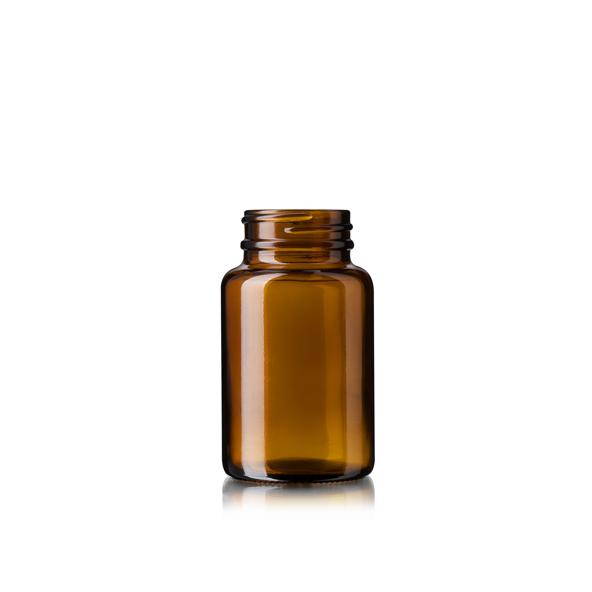 Vitamin jar Juniper 100ml, 38/400, Amber