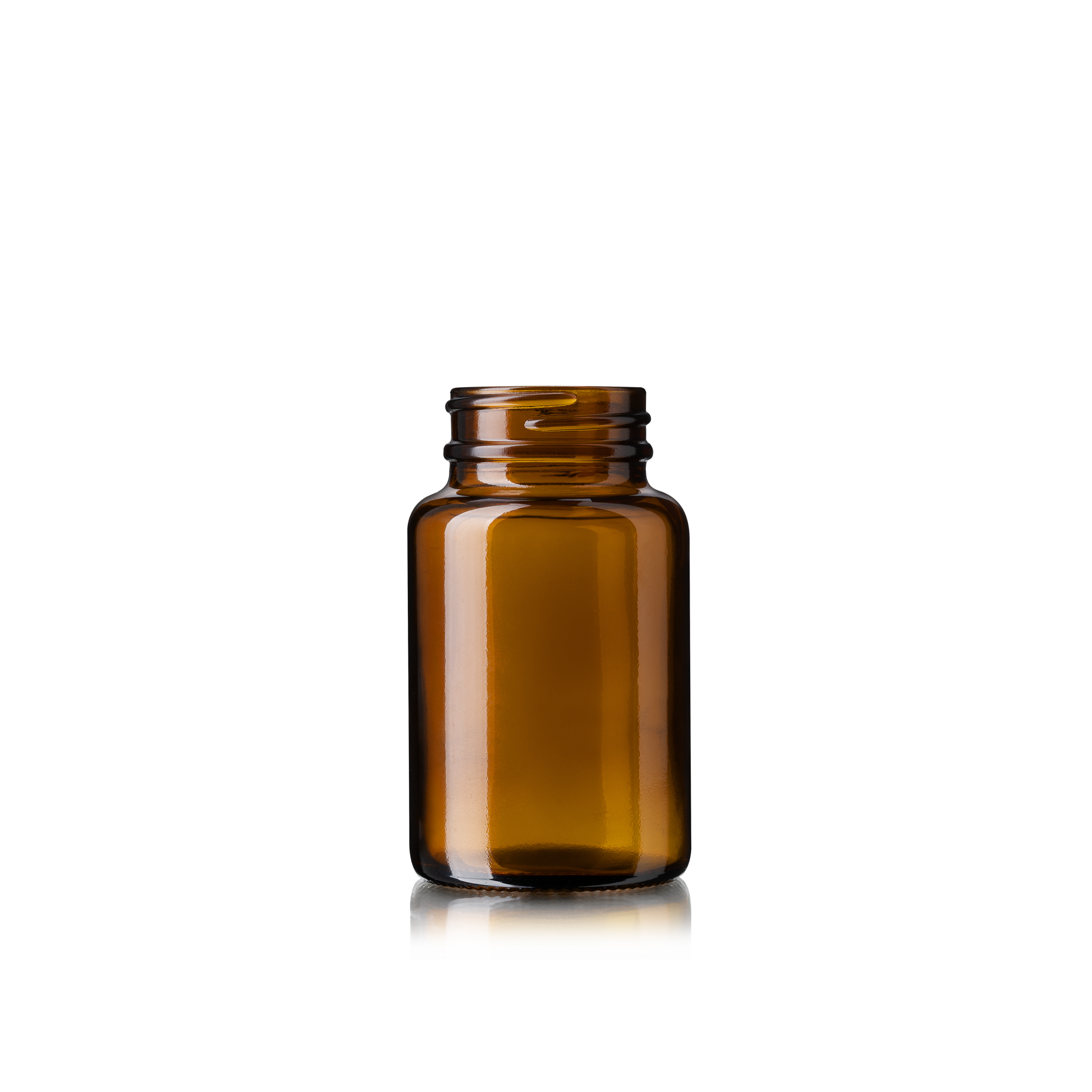 Vitamin jar Juniper 100ml, 38/400, Amber