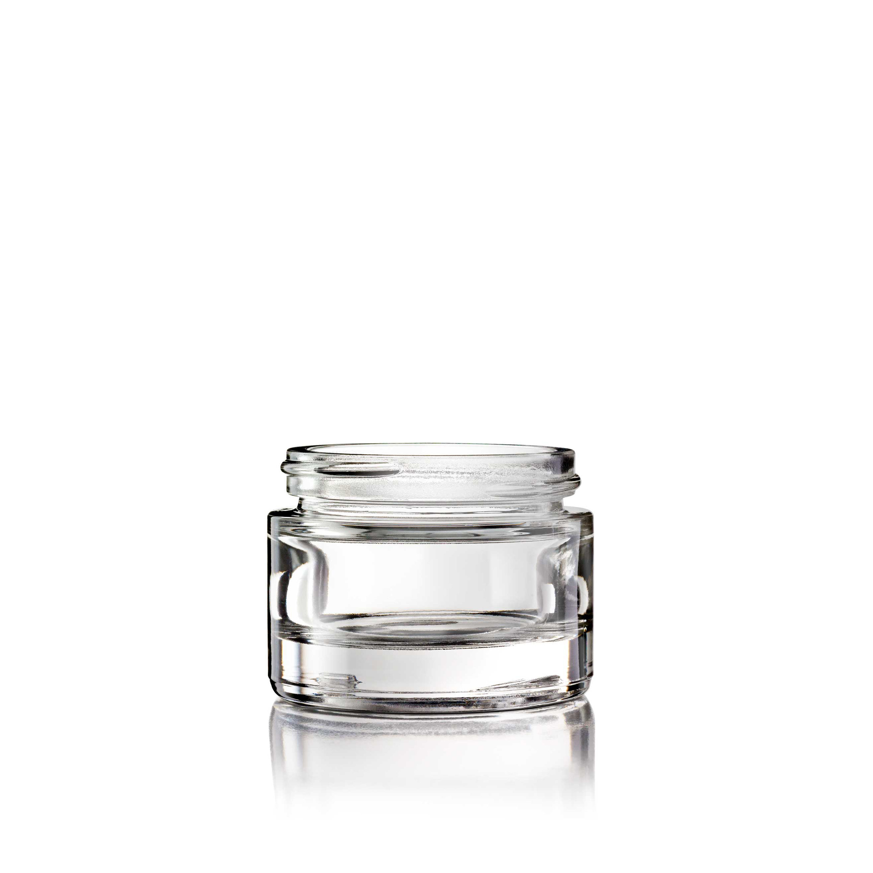 Cosmetic jar Aspen 30ml, 47 special thread, Flint